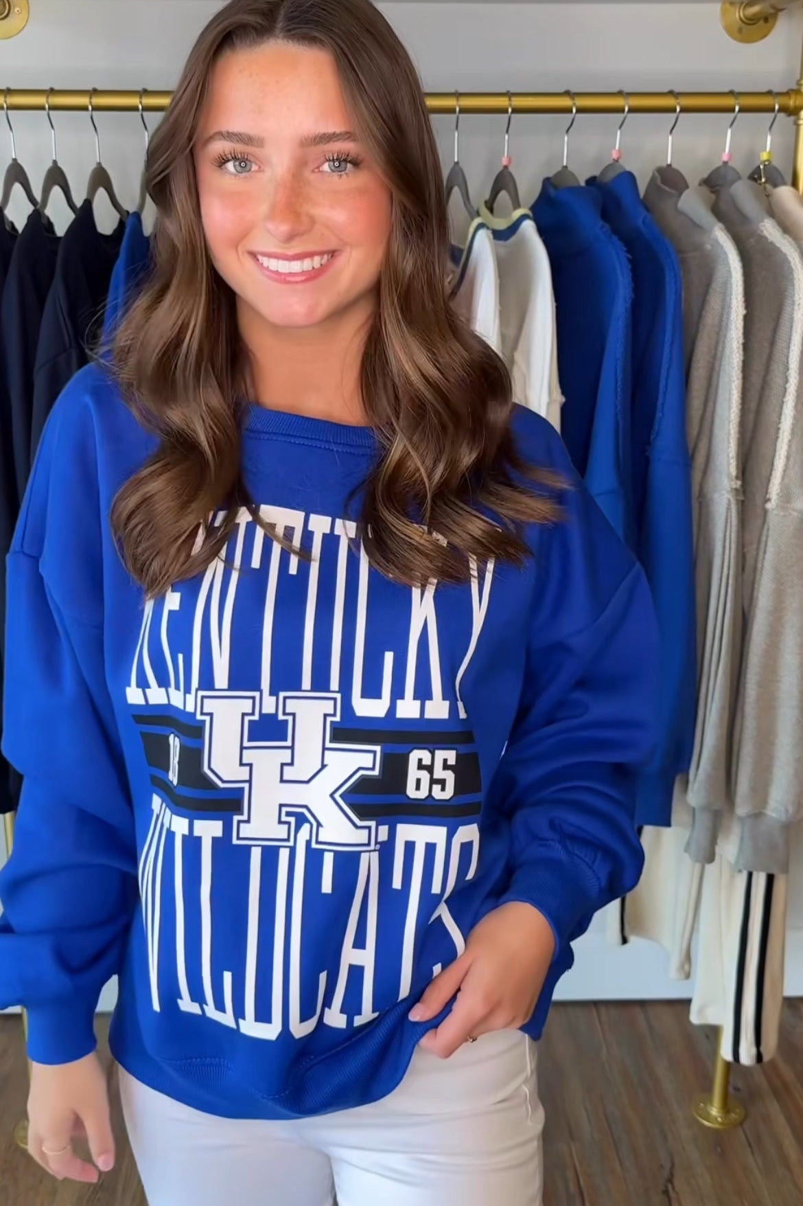 Kentucky "Bozeman" Navy Sweatshirt