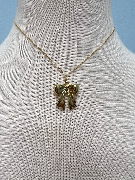 Wonder Bow 14K Gold Filled Necklace