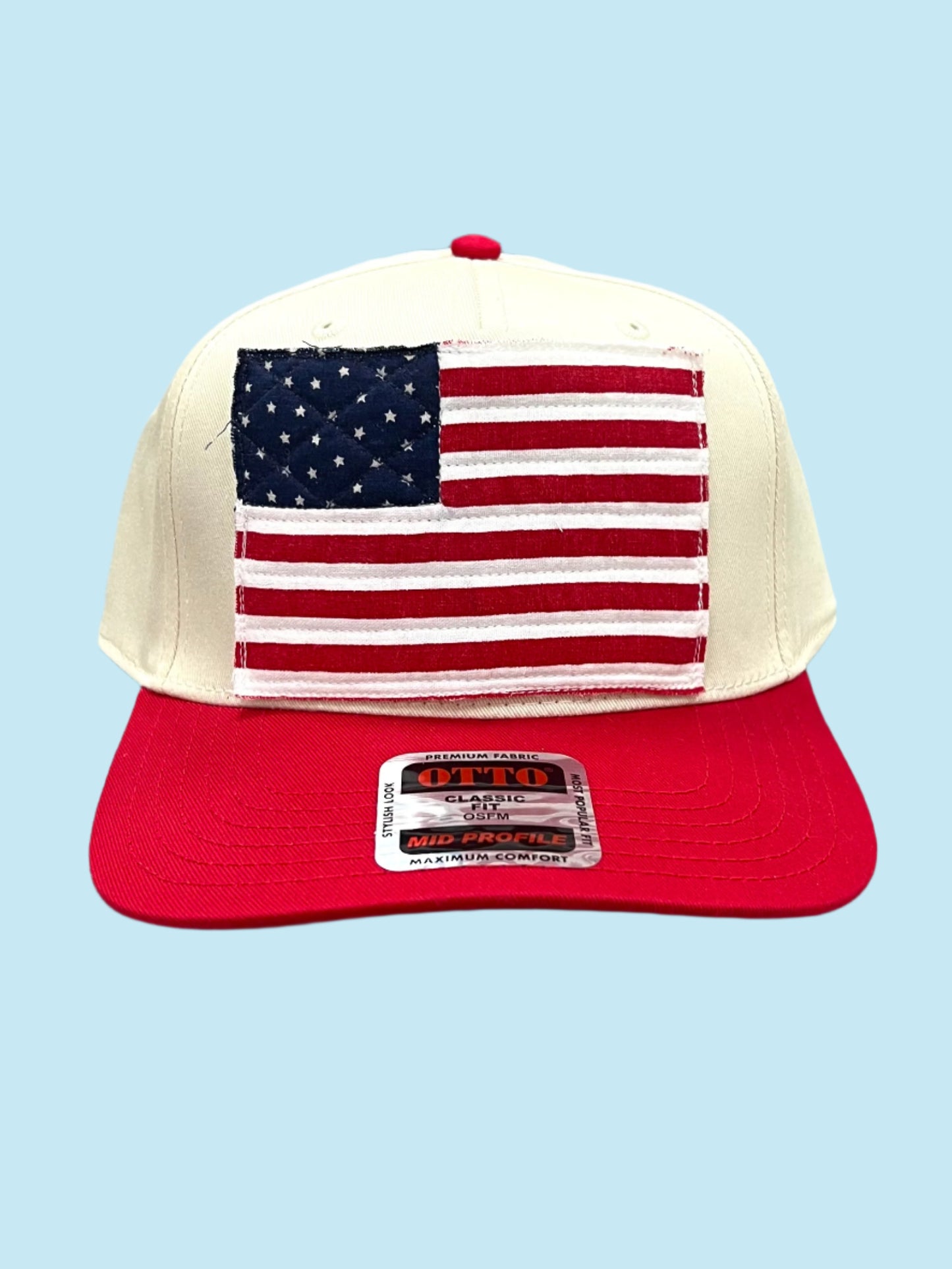 Quilt Club USA Red Cap