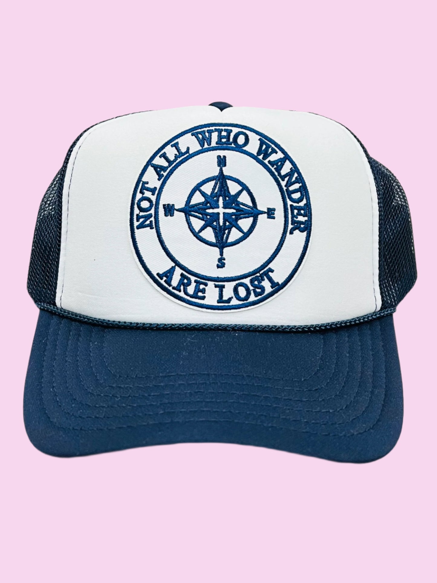 Not All Who Wander Are Lost Patch Cap
