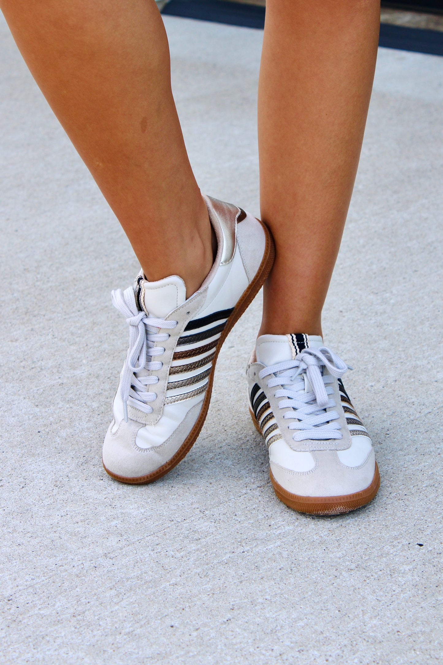 Stevie Metallic Sneaker