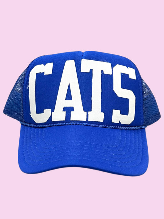 CATS Blue Trucker Cap