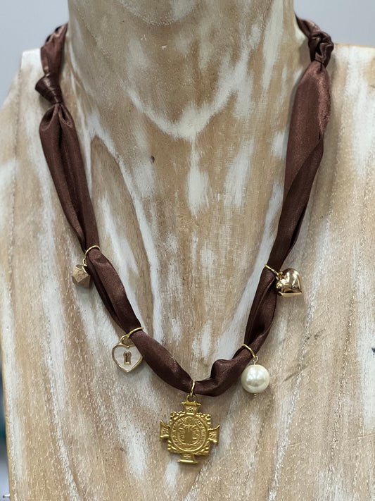 Tied Together 56 Scarf Necklace