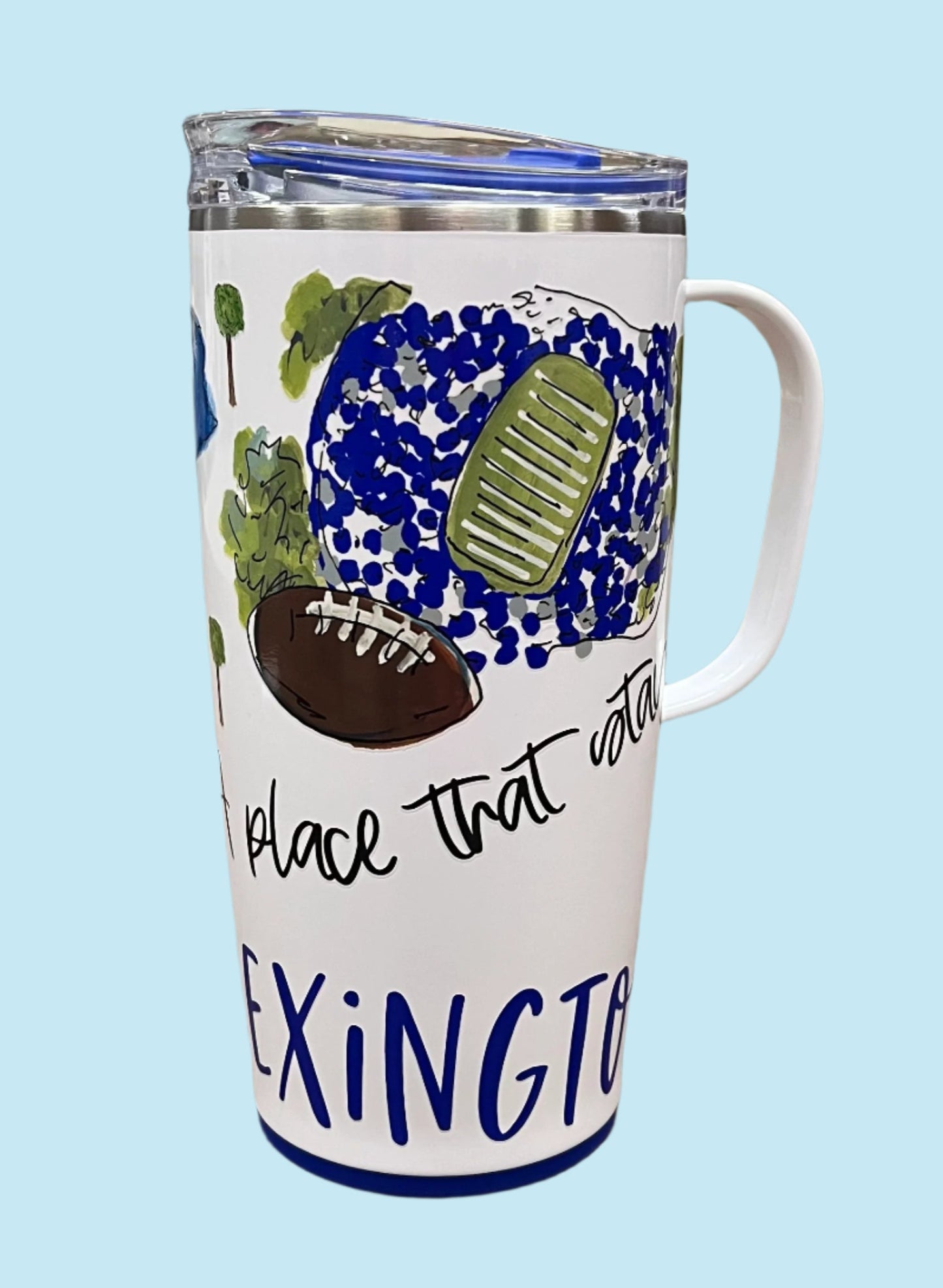 Saturday in Lexington Travel Mug (22oz)