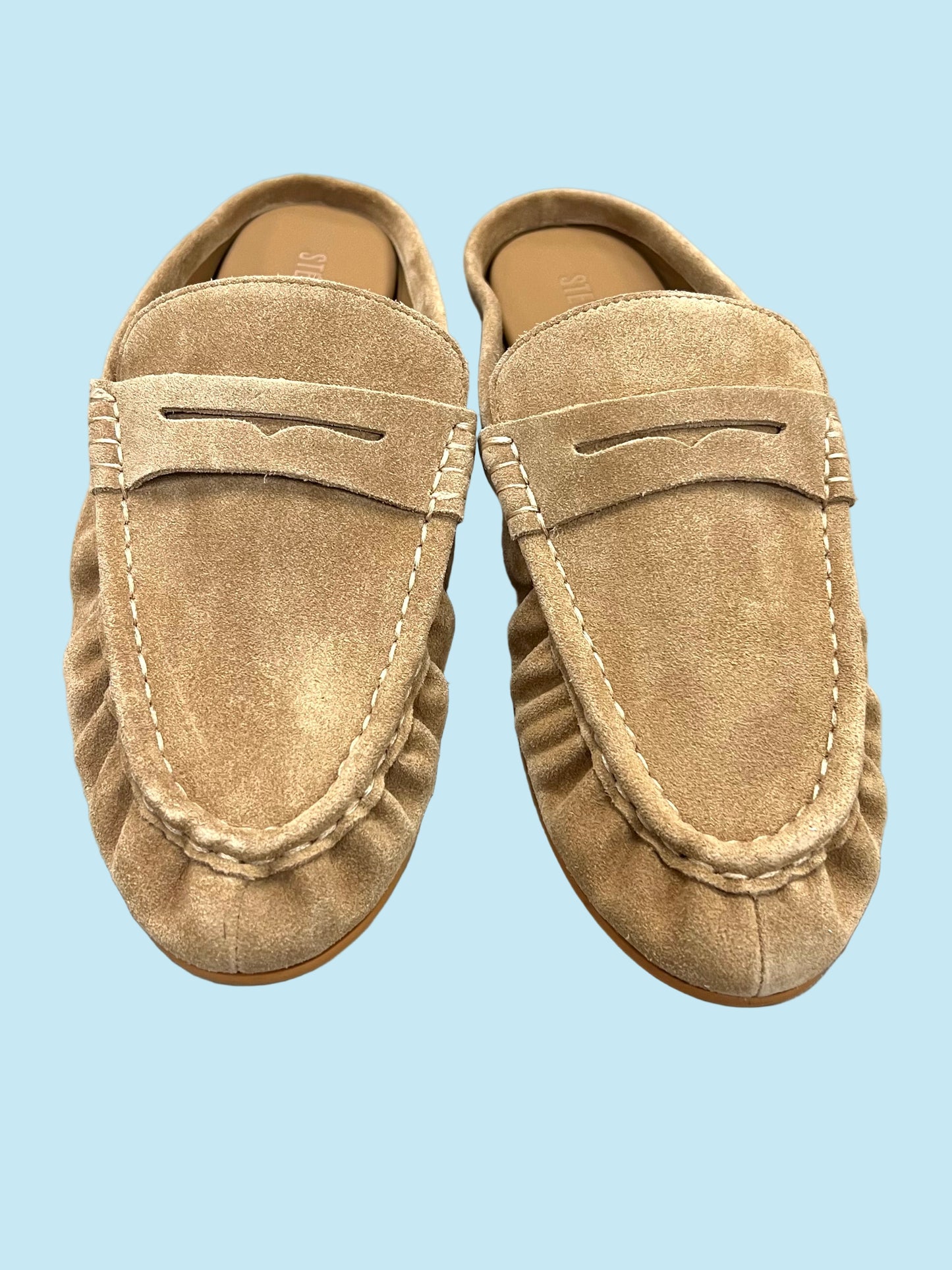 Rafe Tan Suede Loafer Mule