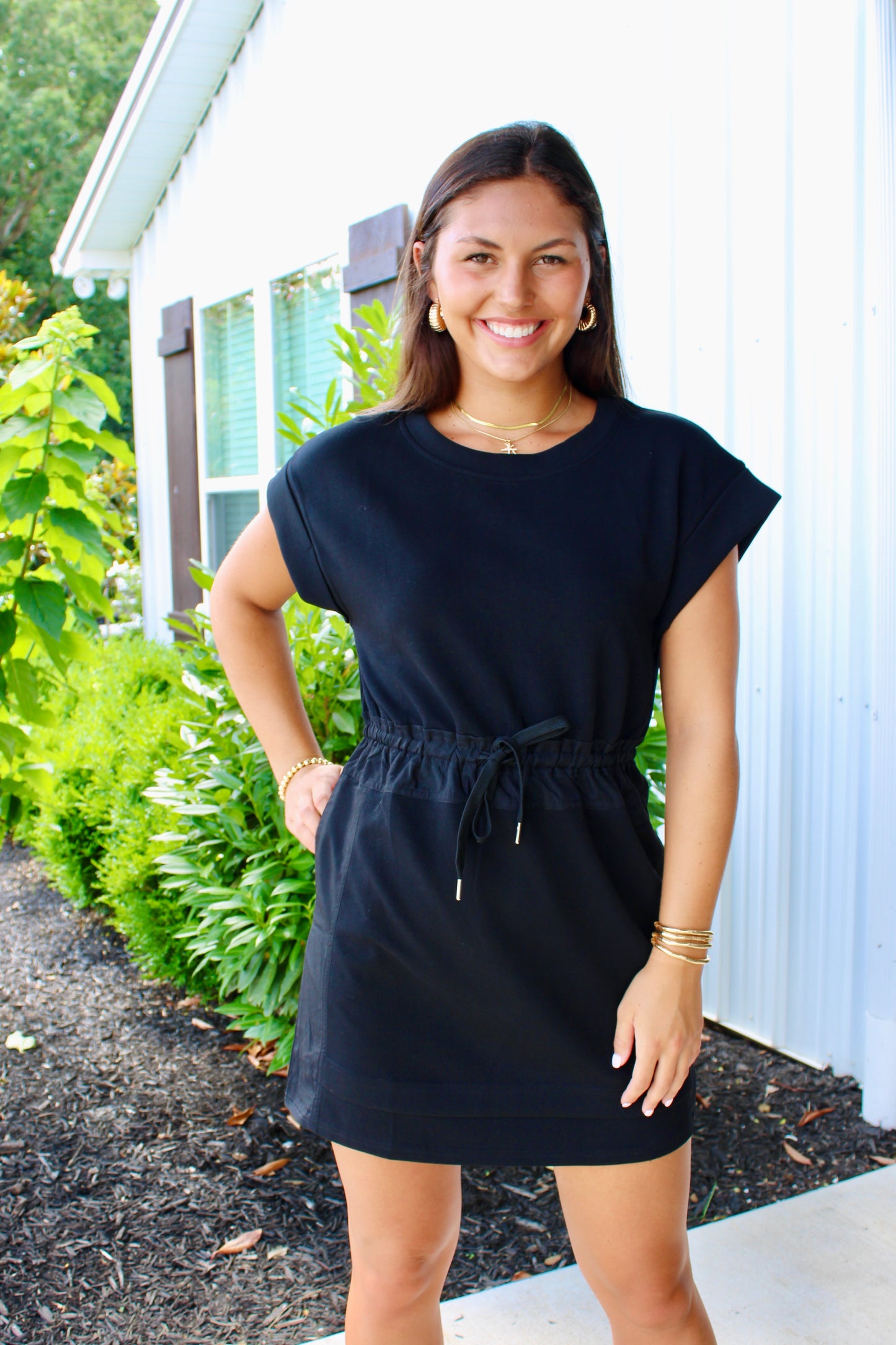 Just For Me Black Dress
