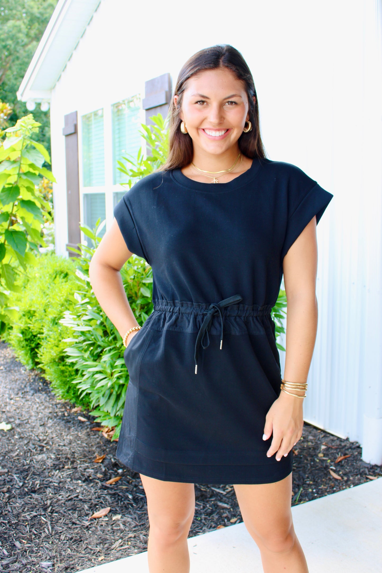 Just For Me Black Dress