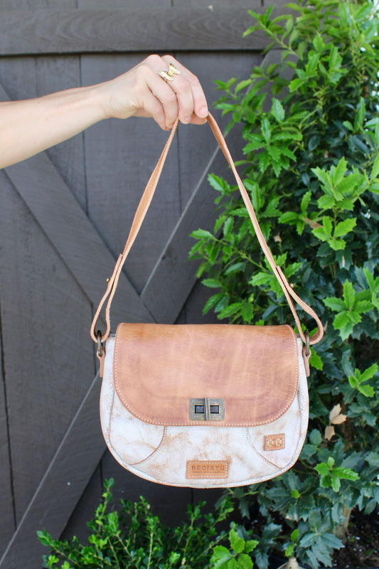 Elect Nectar Lux Tan Rustic Handbag