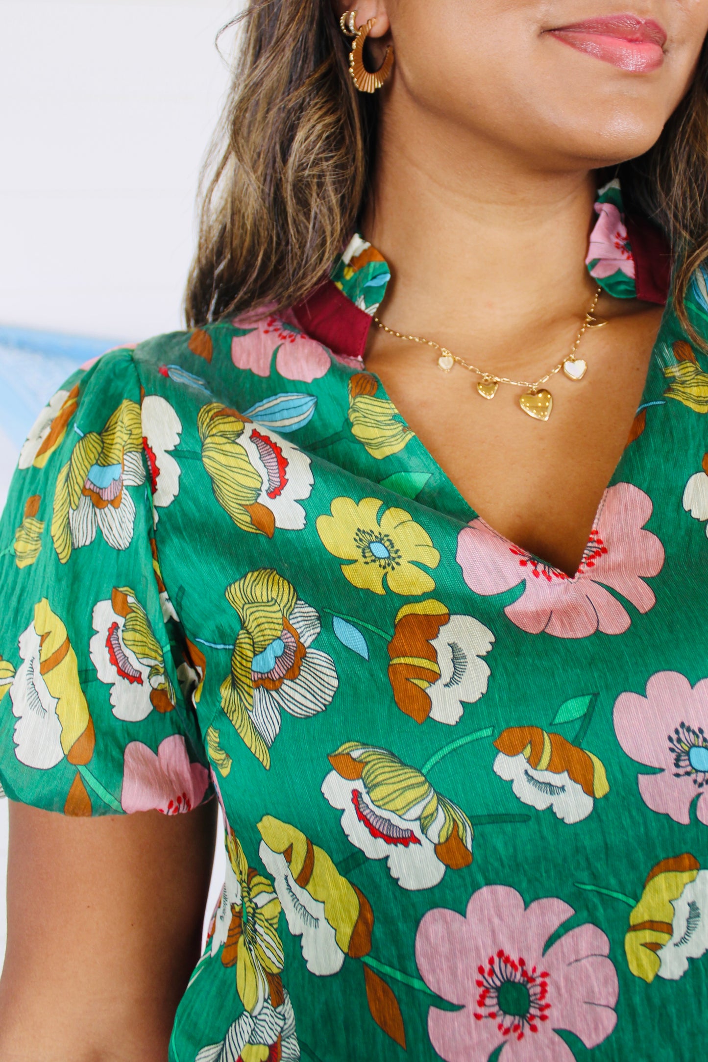 Floral Drift Dress