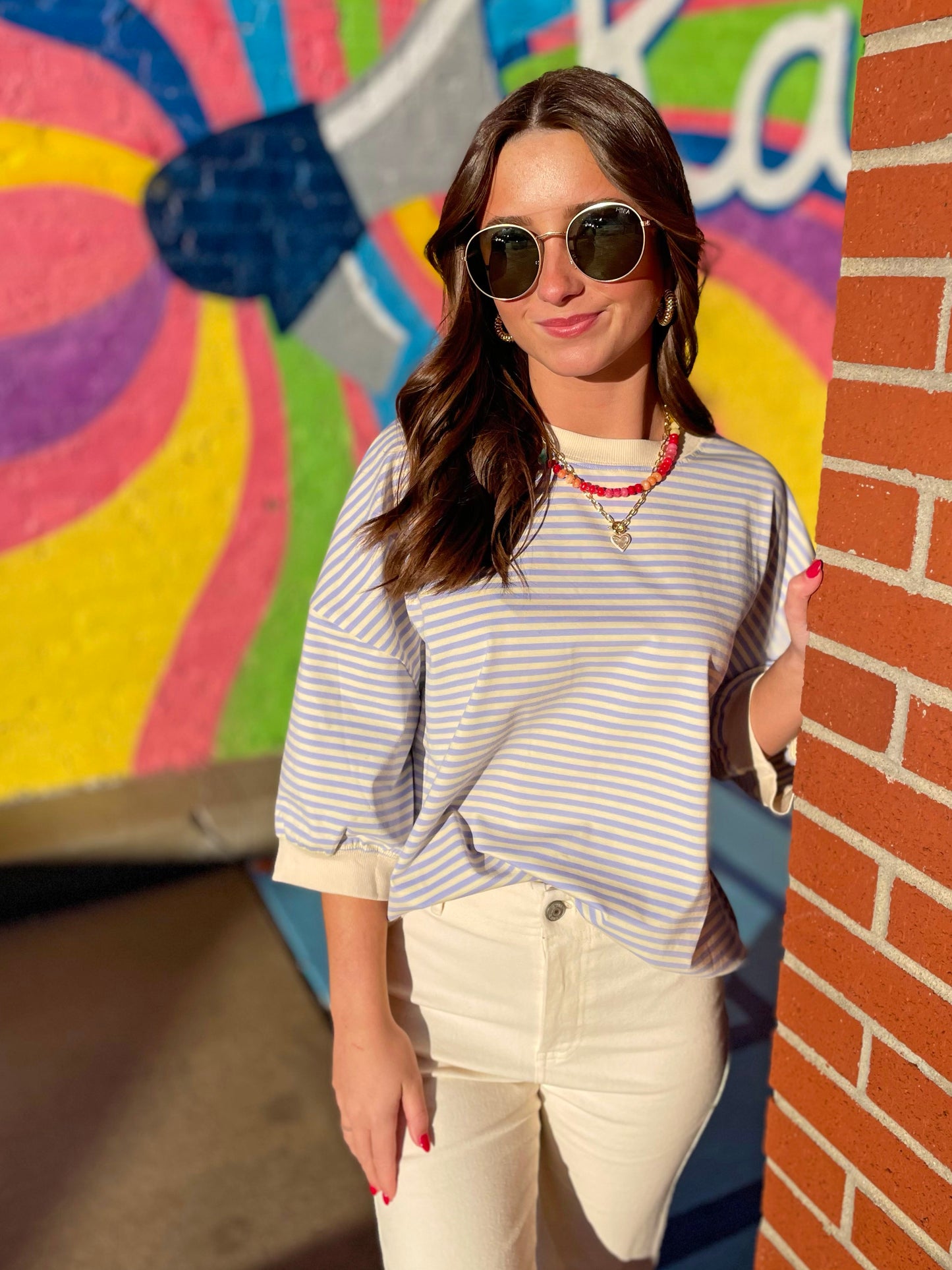 Oasis of Calm Lavender Top