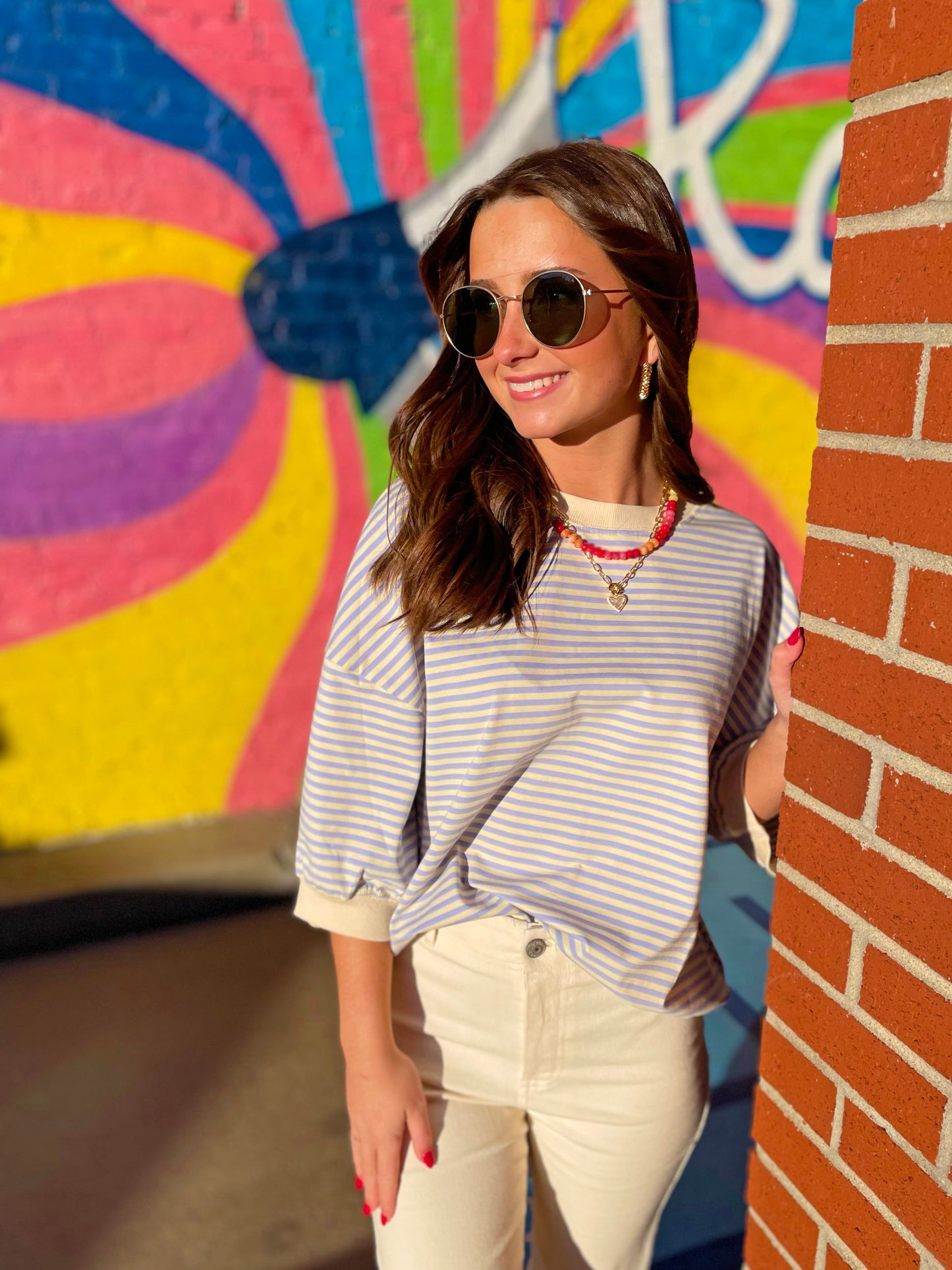 Oasis of Calm Lavender Top