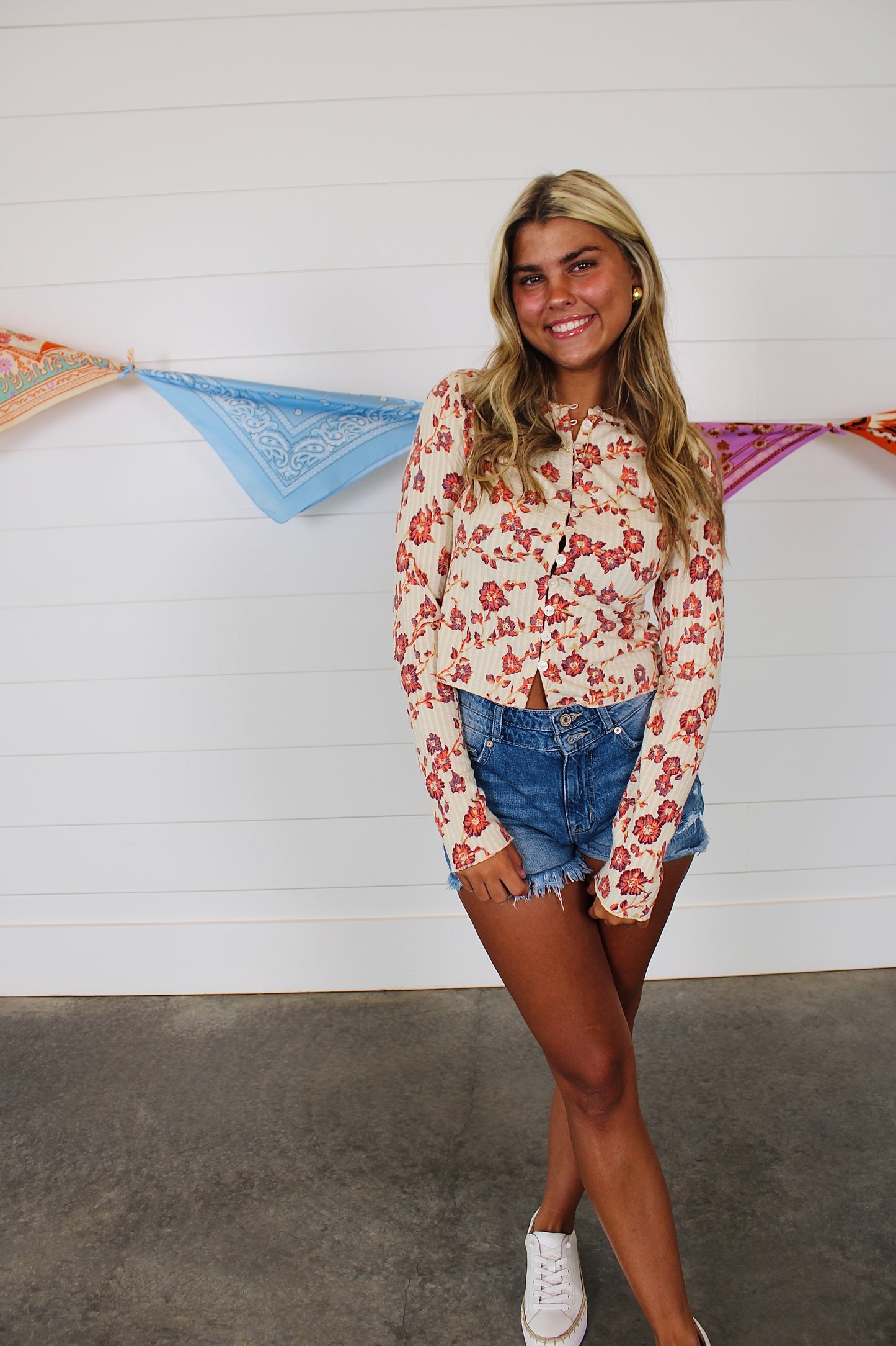 Tilly Long Sleeve Tea Combo Top