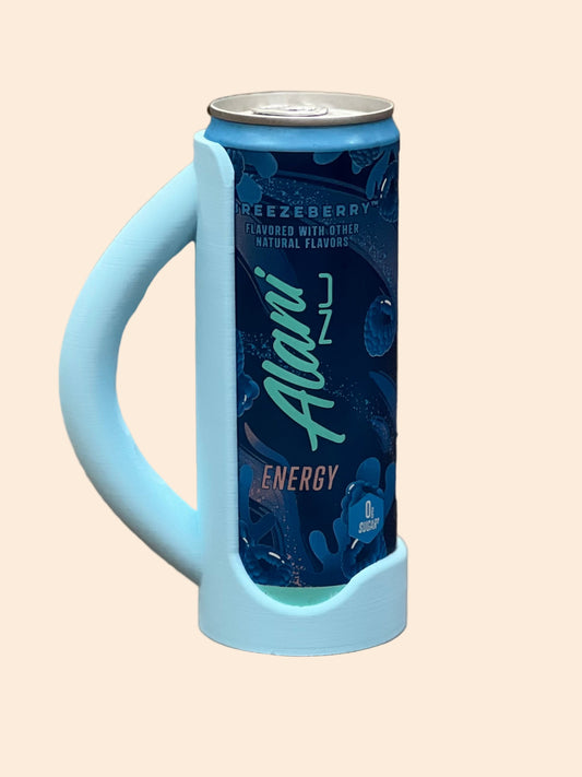 Slim Blue Can Holder