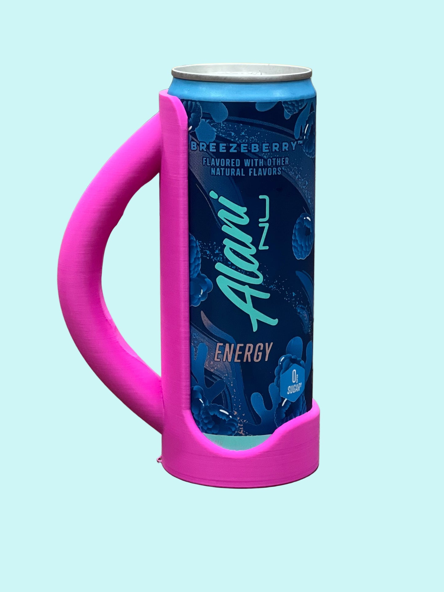 Slim Hot Pink Can Holder