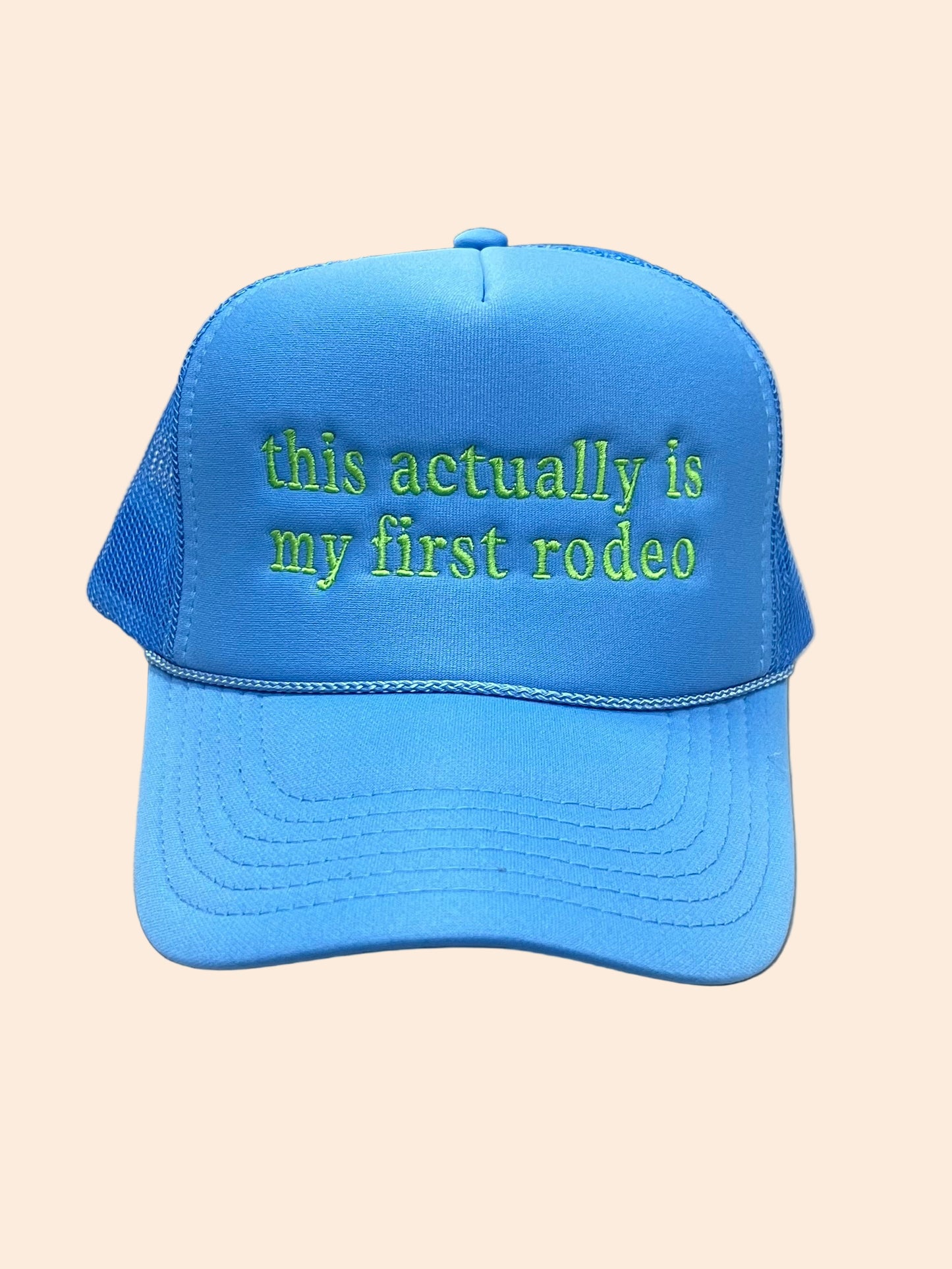 My First Rodeo Blue Cap