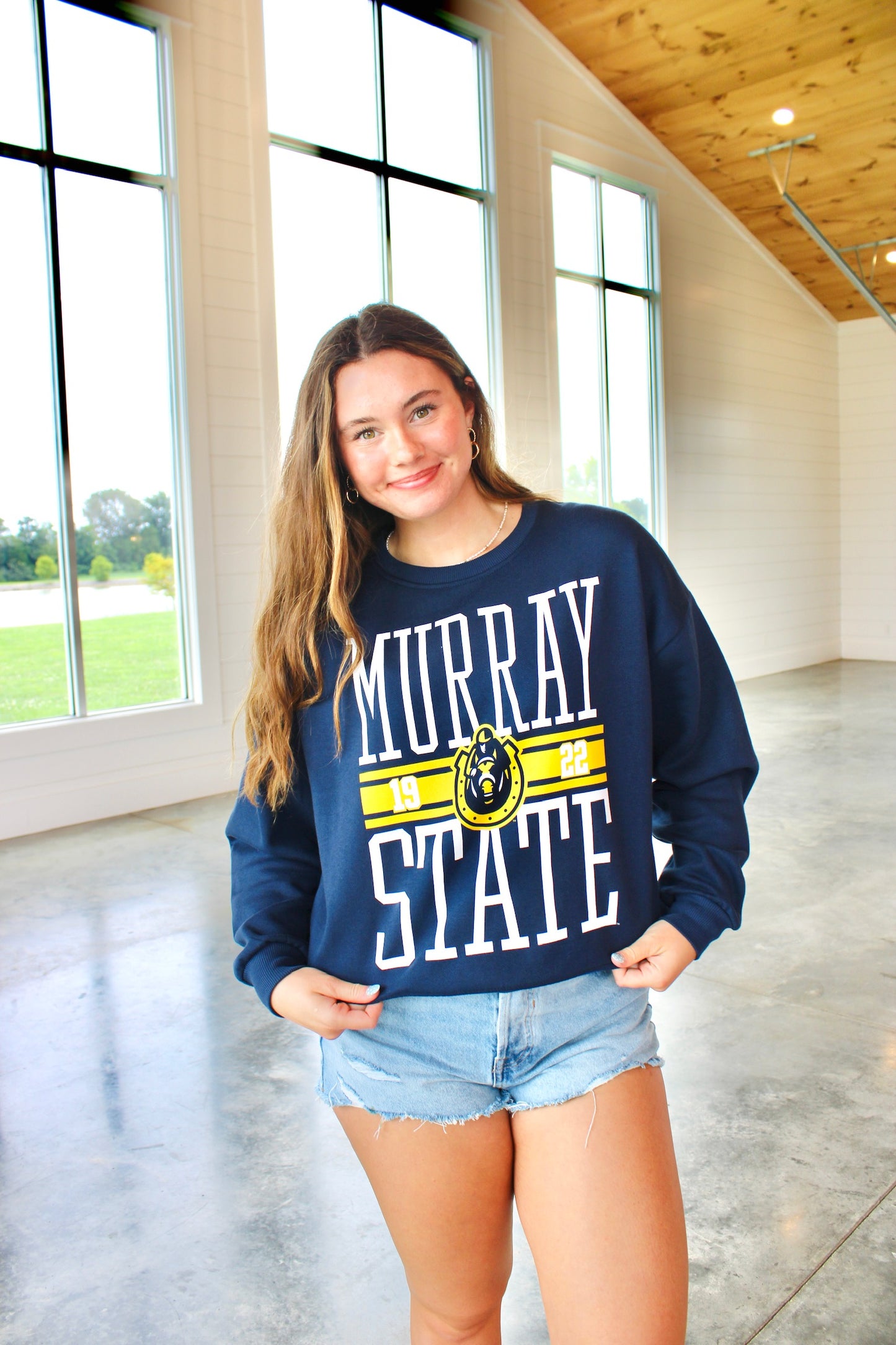 Murray State "Bozeman" Navy Sweatshirt