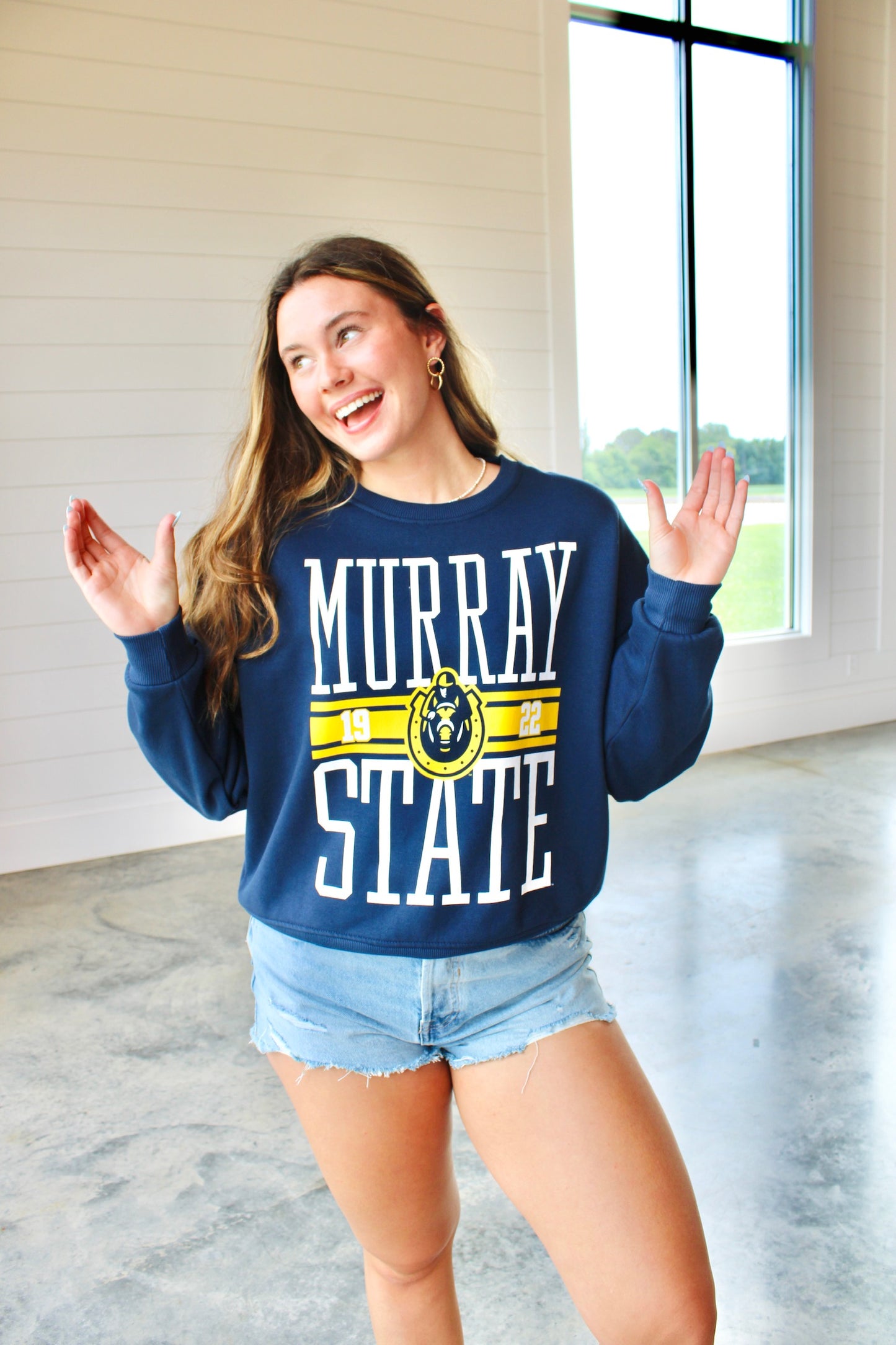 Murray State "Bozeman" Navy Sweatshirt