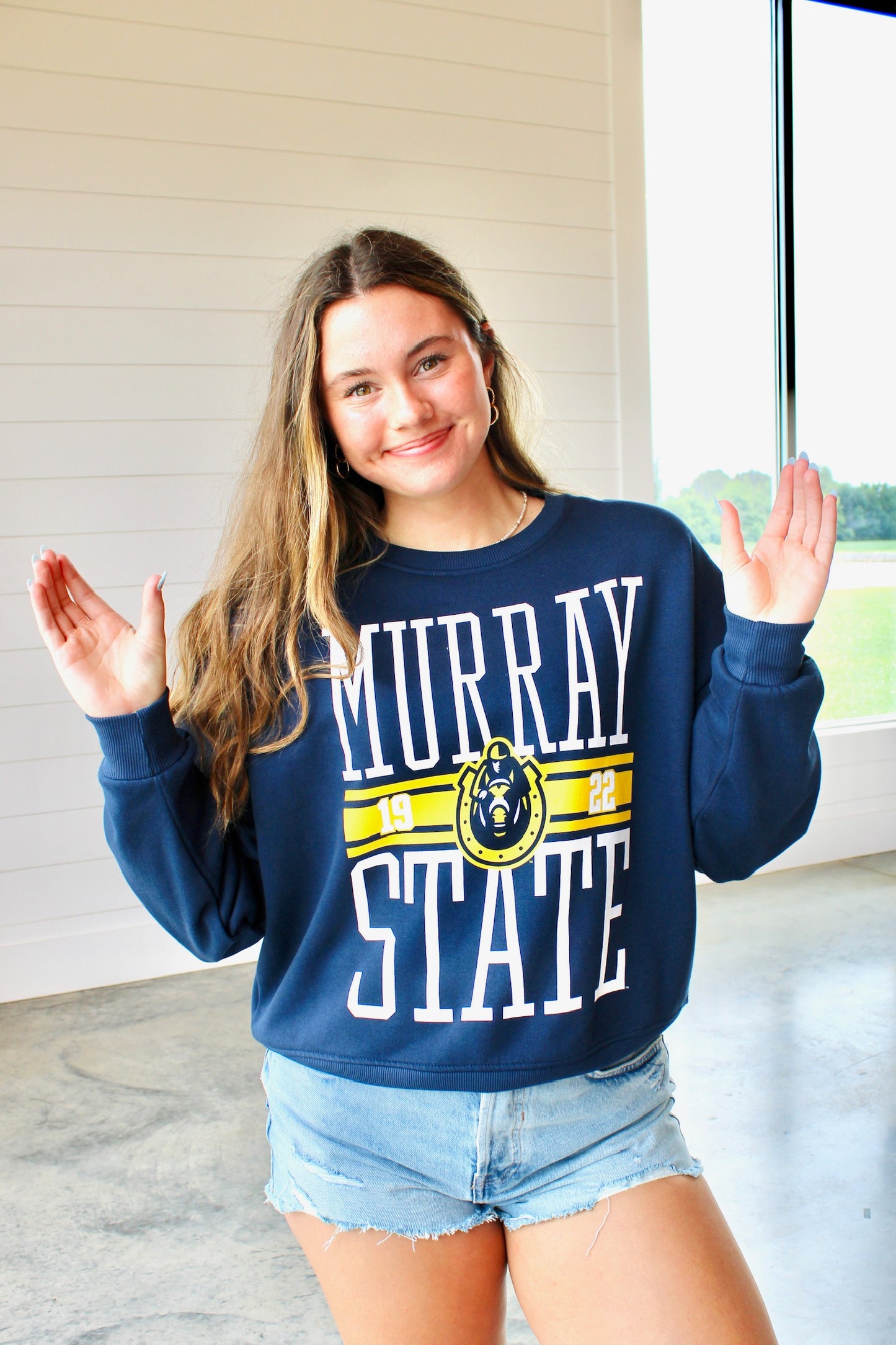 Murray State "Bozeman" Navy Sweatshirt