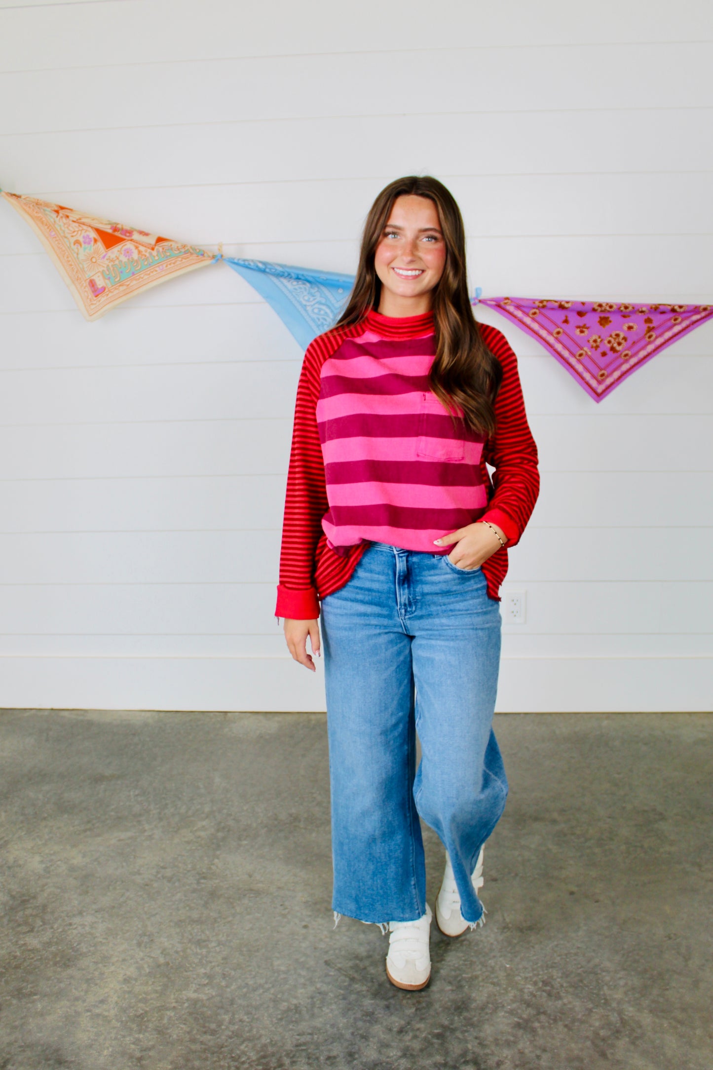 Punk Playful Candy Heart Combo Top