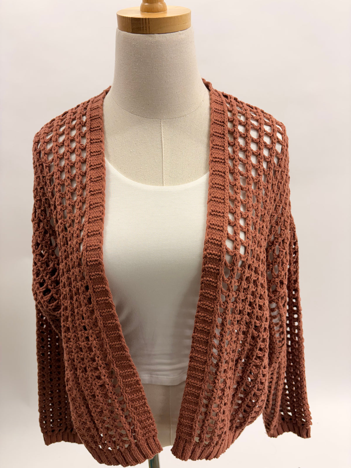 That Should Do It Cardigan in Clay