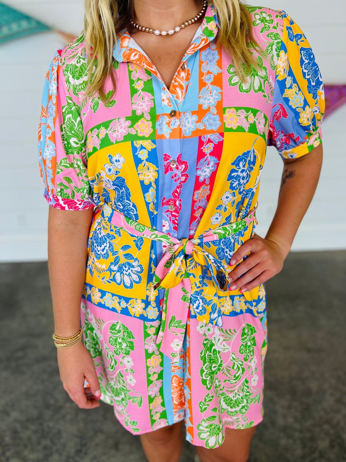 Urban Patch Dress