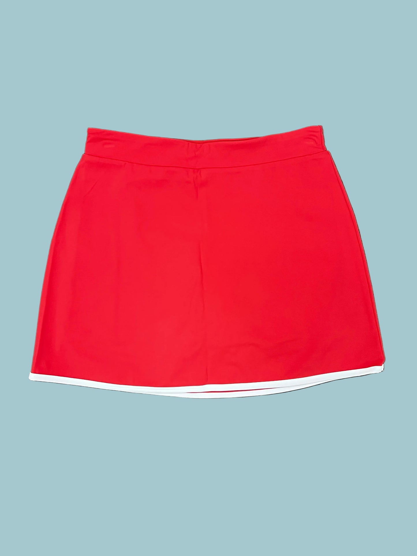 Tessa Red Skort