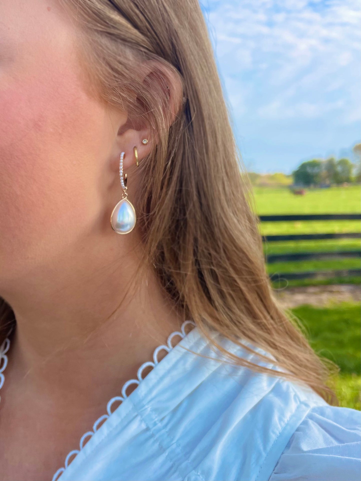 Pearl Glam Earrings