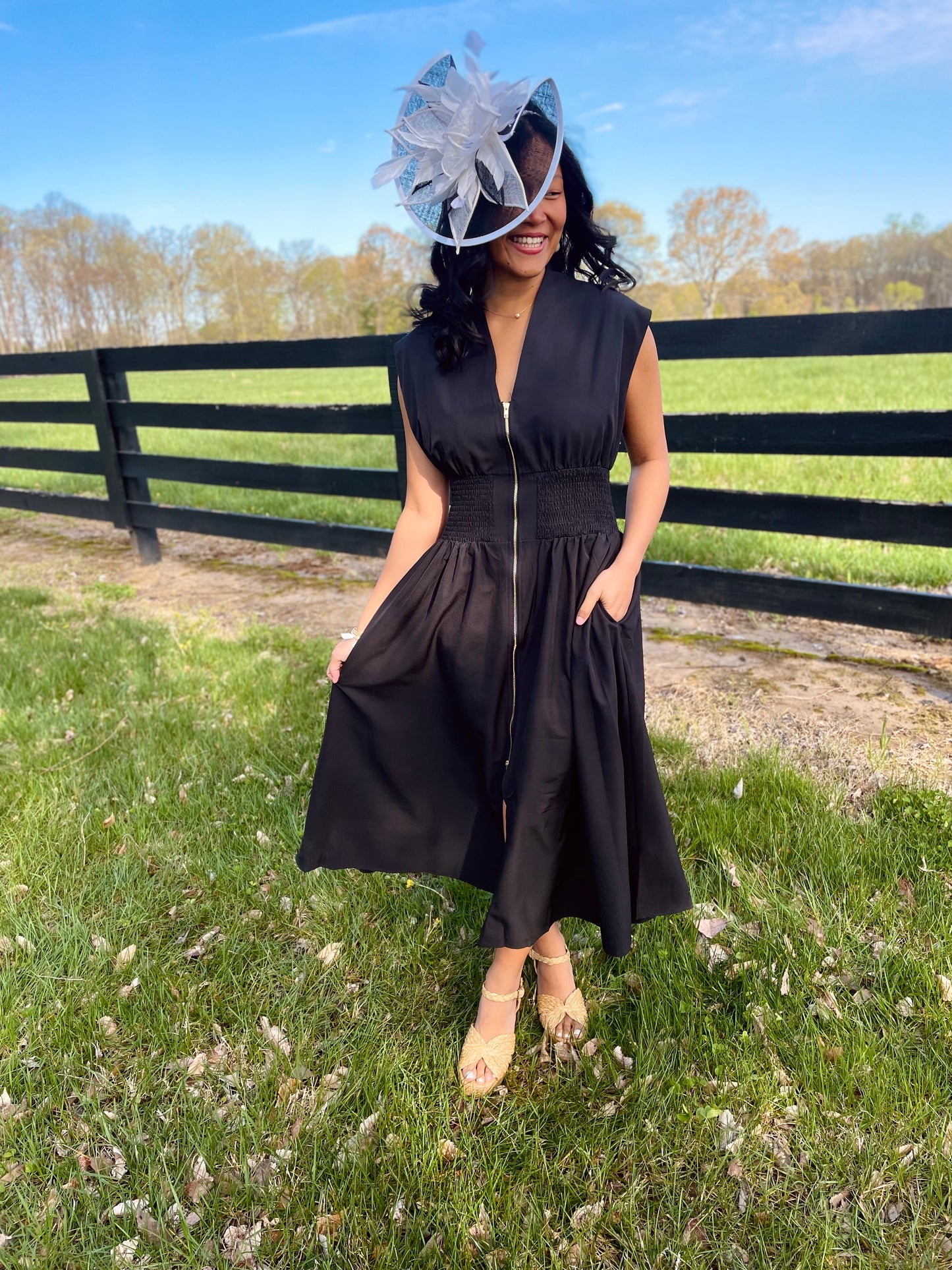 Catching the Sunset Black Dress