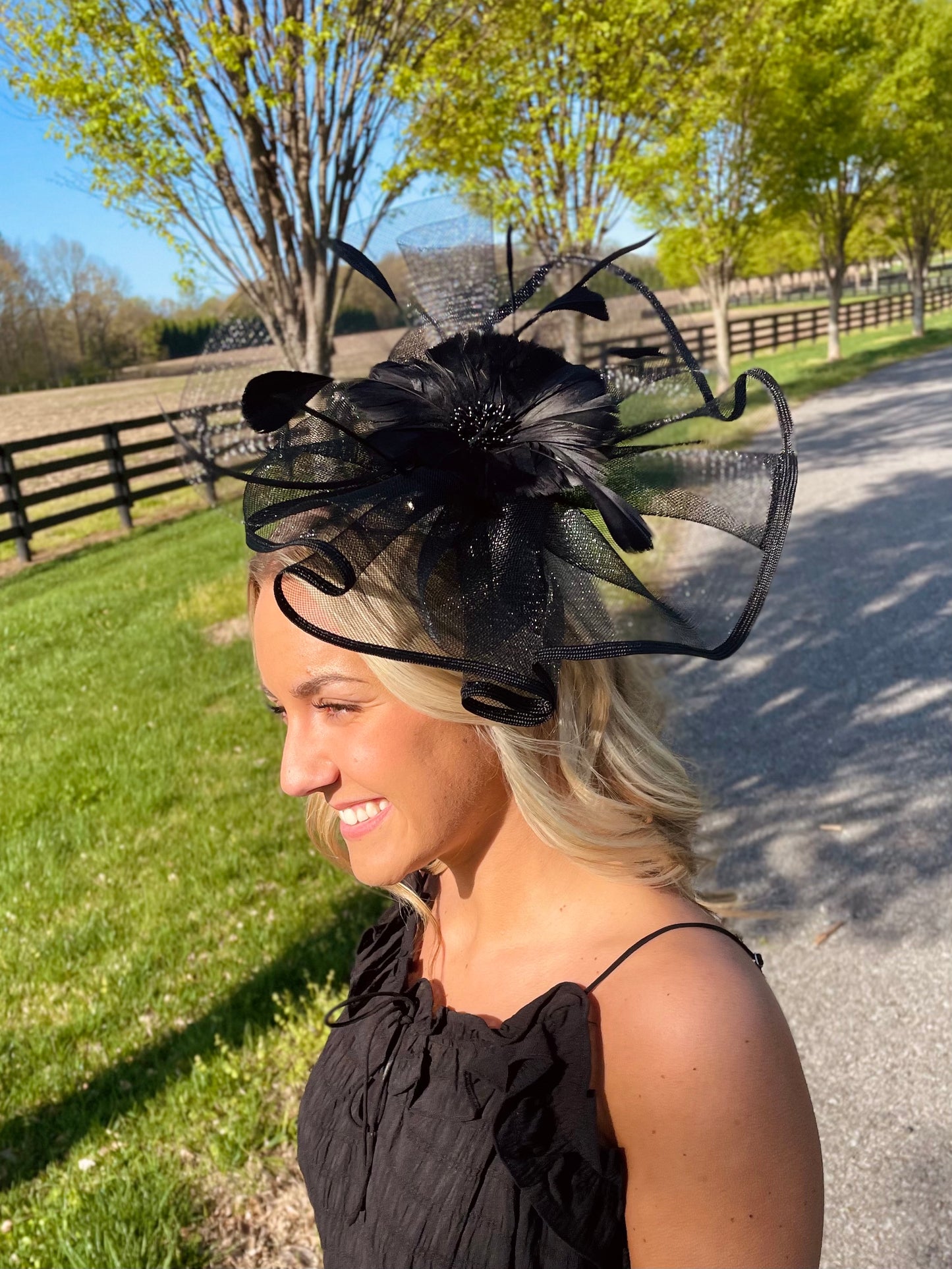 Julep Jewel Black Fascinator