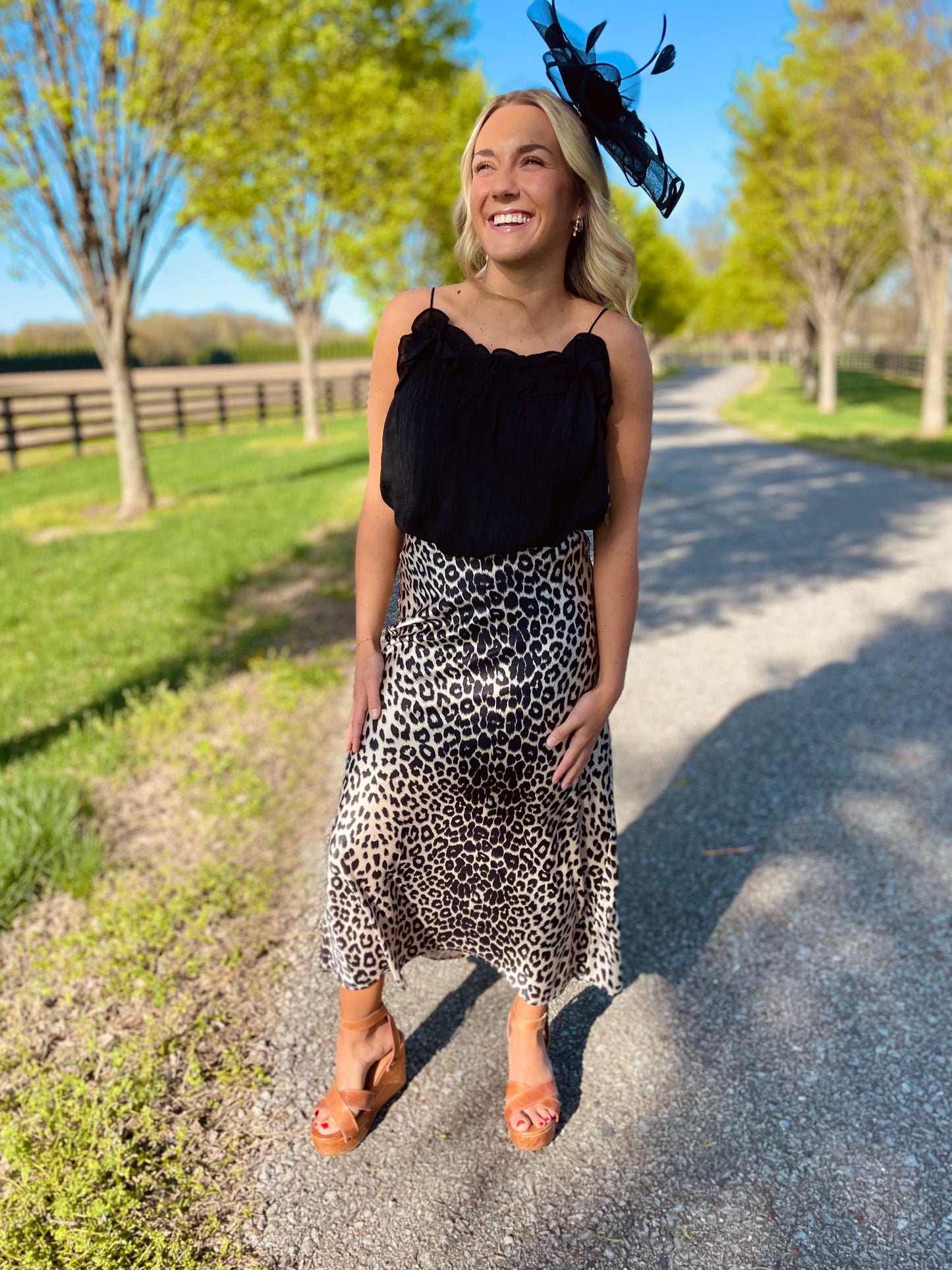 Feeling Free Midi Skirt