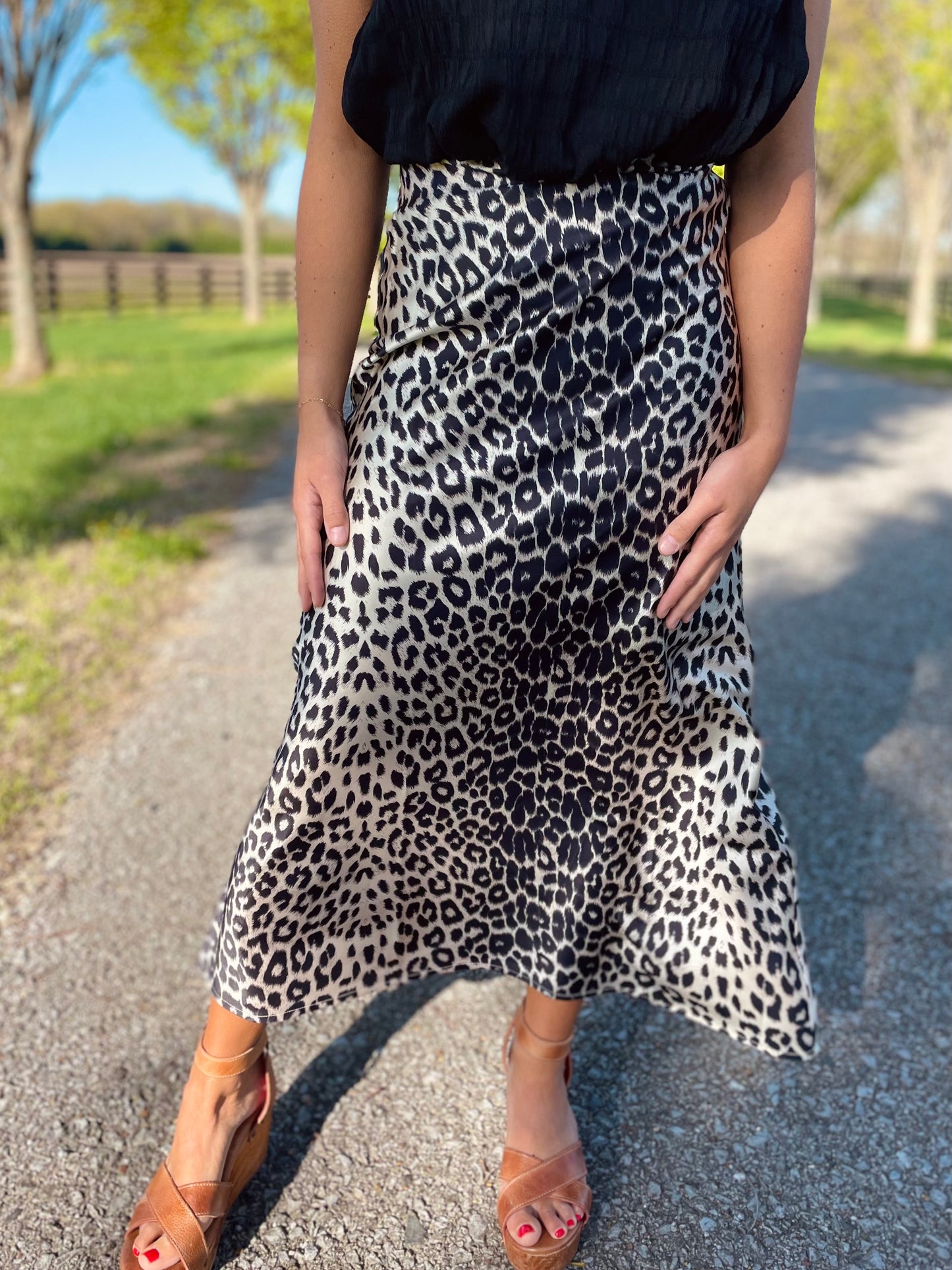 Feeling Free Midi Skirt