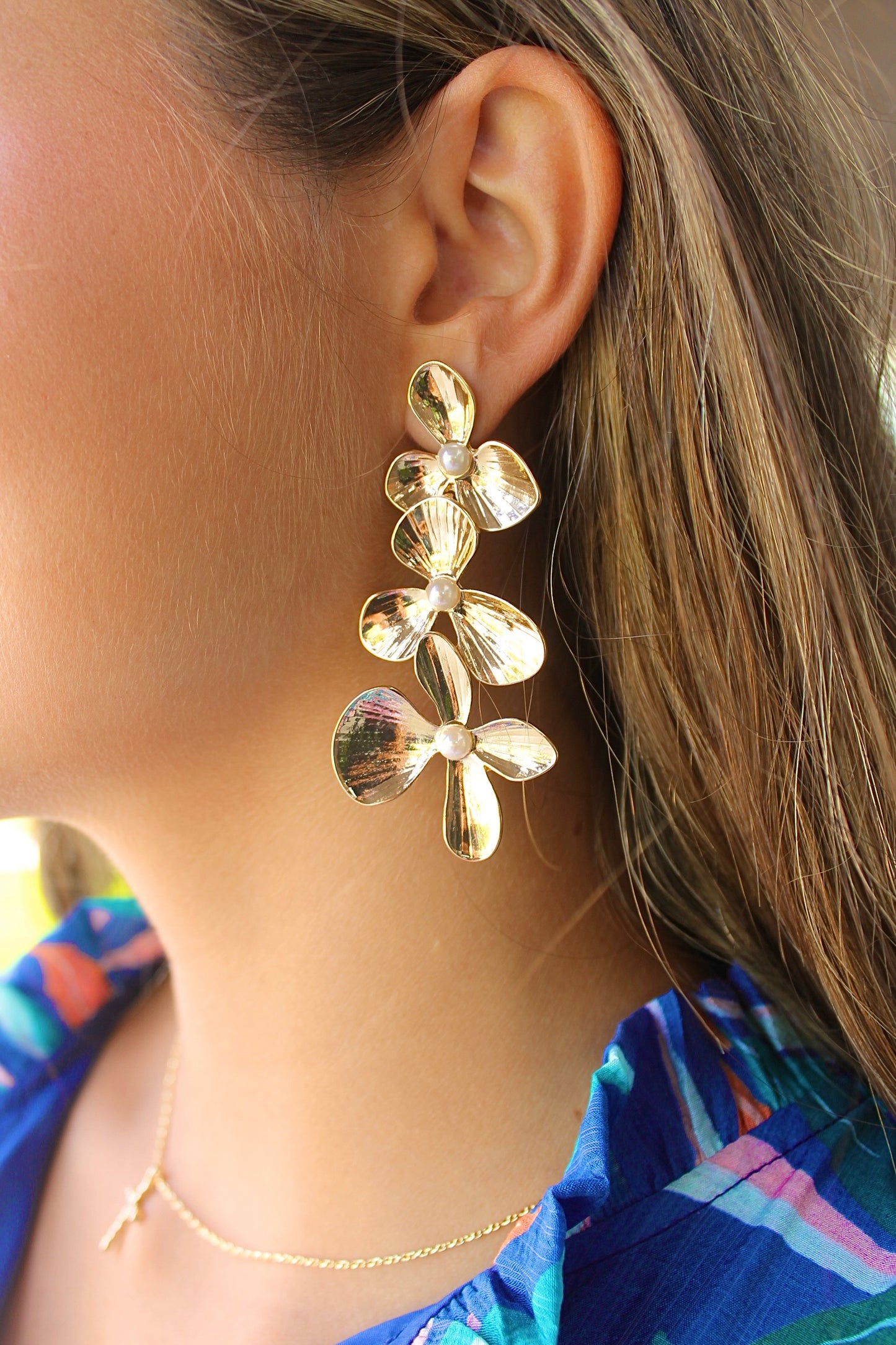 Flower Trio Earrings