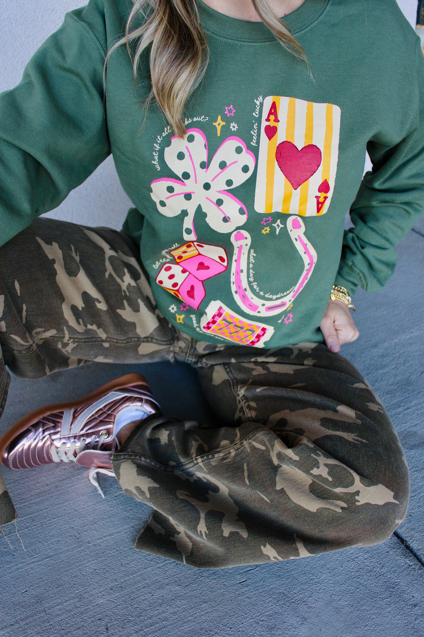 Good Luck Trinkets Sweatshirt