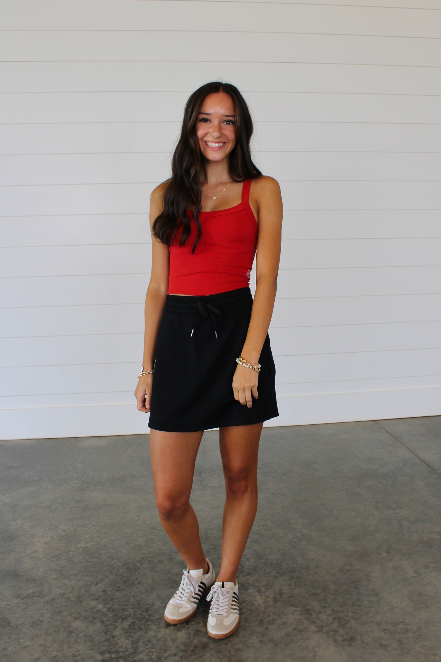 All Clear Cranberry Solid Cami