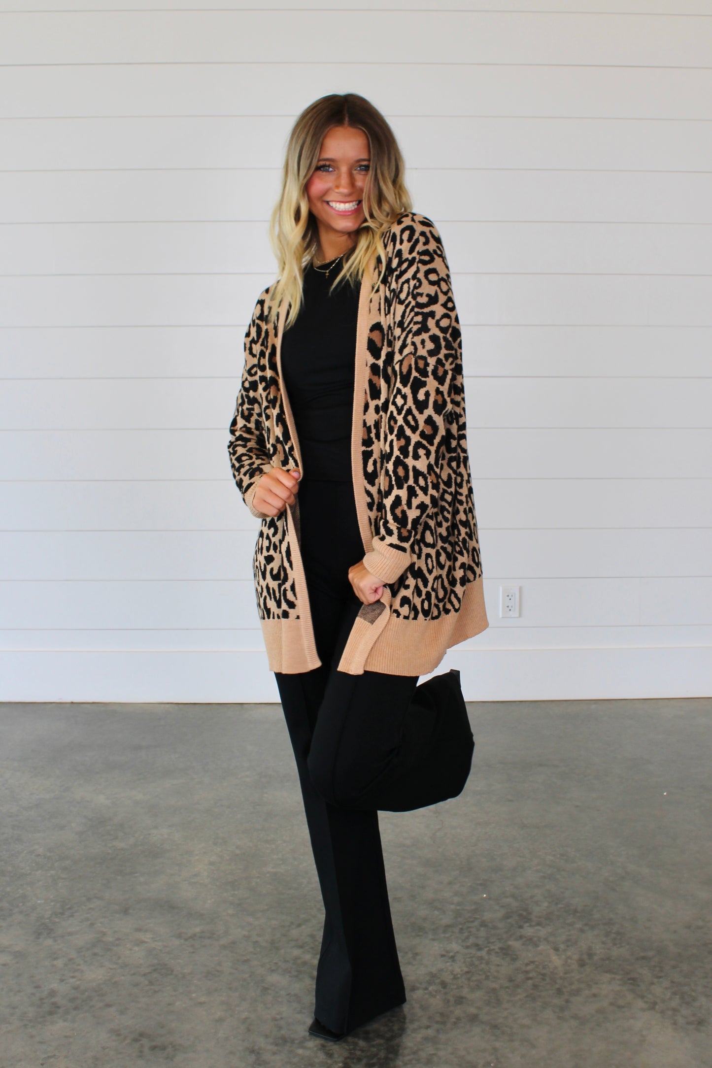 Wagner Leopard Cardigan