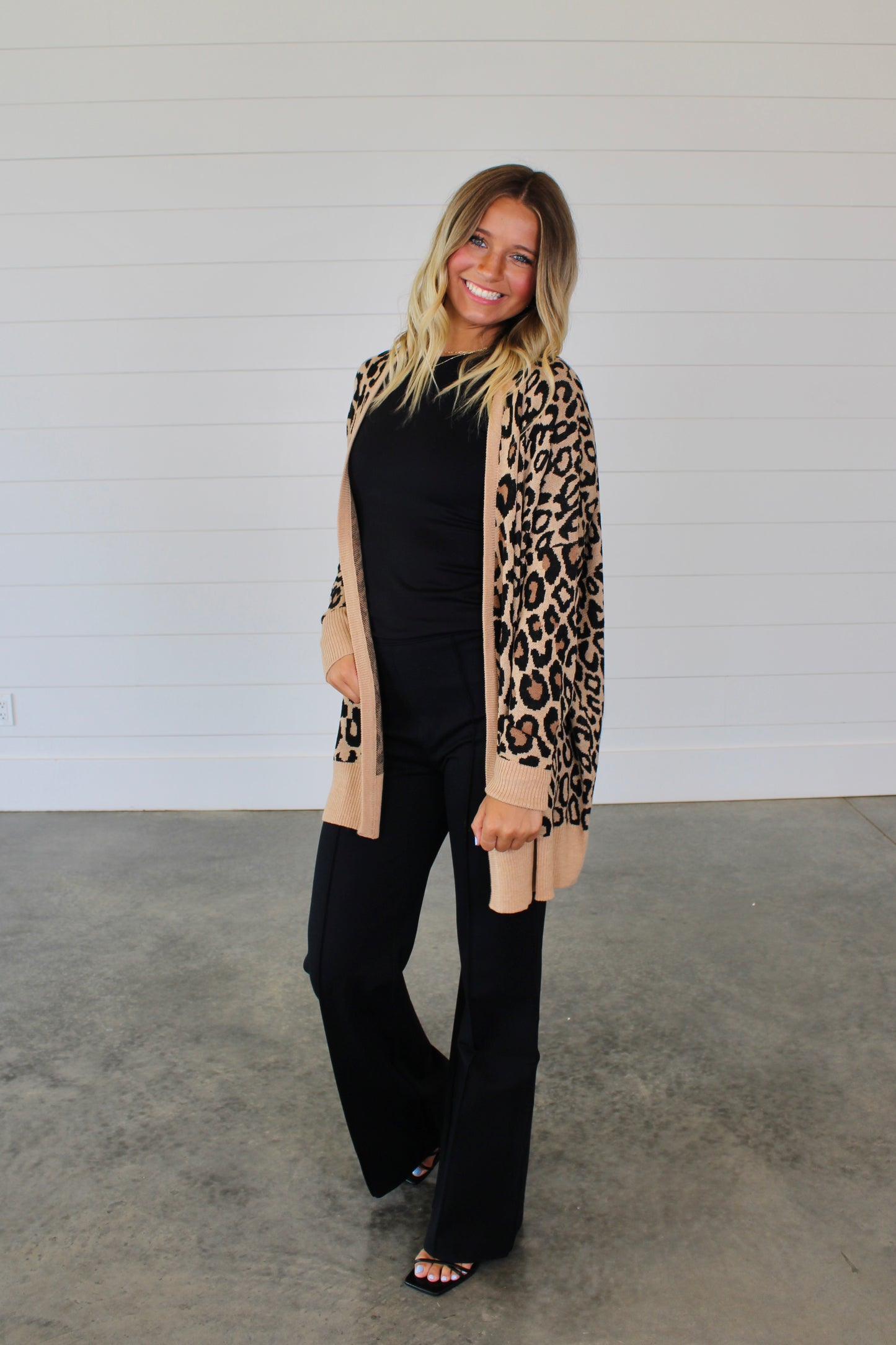 Wagner Leopard Cardigan
