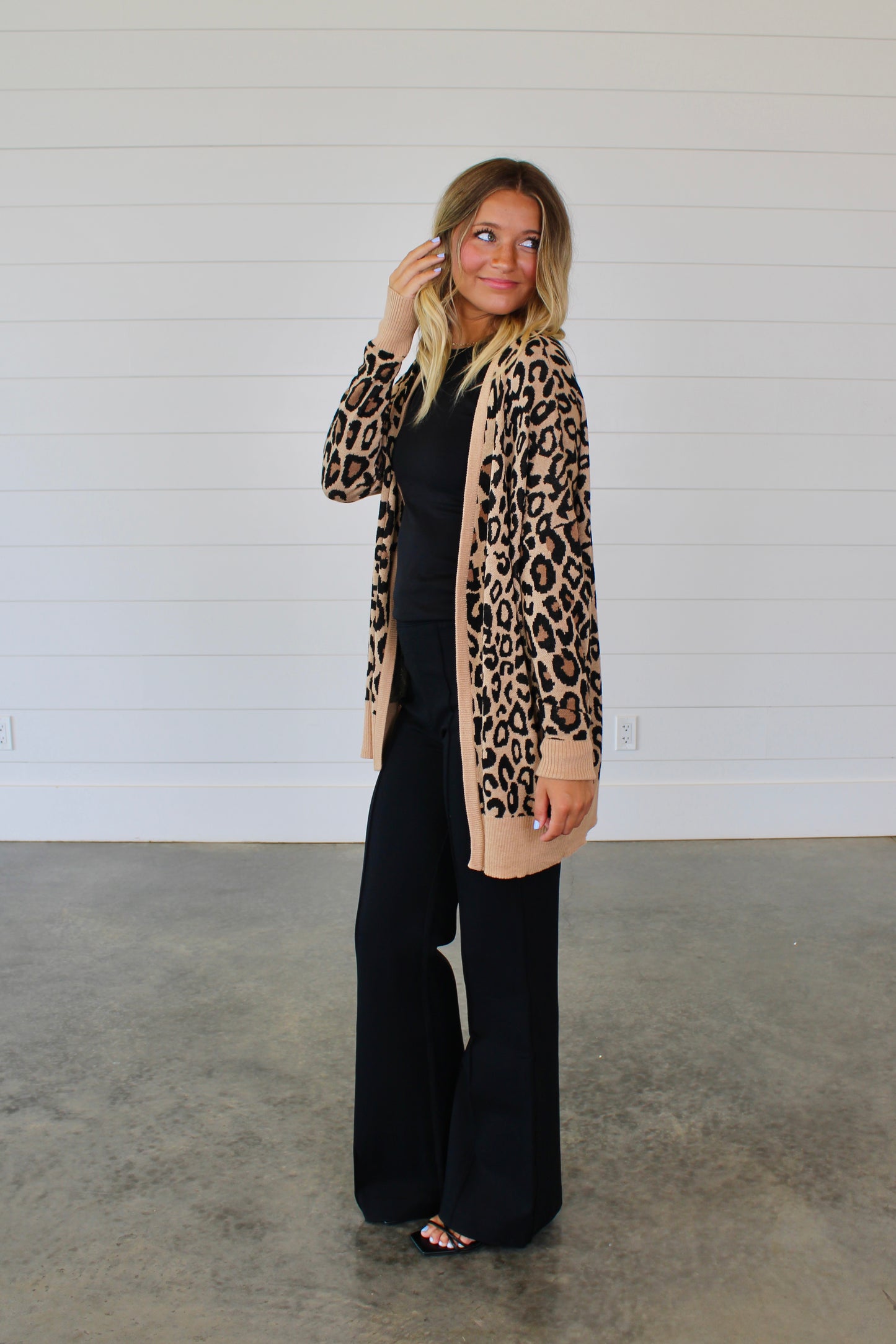 Wagner Leopard Cardigan