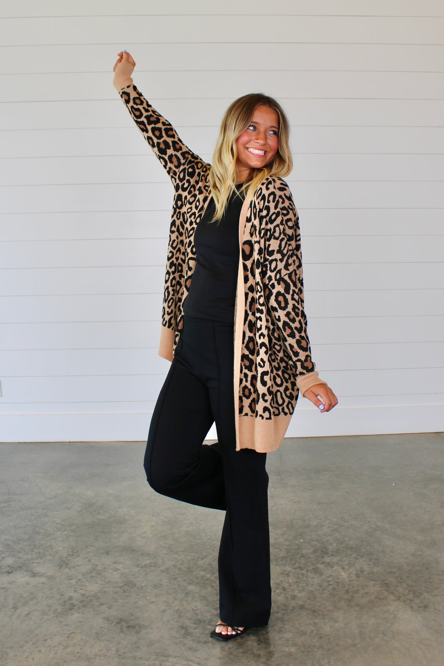 Wagner Leopard Cardigan
