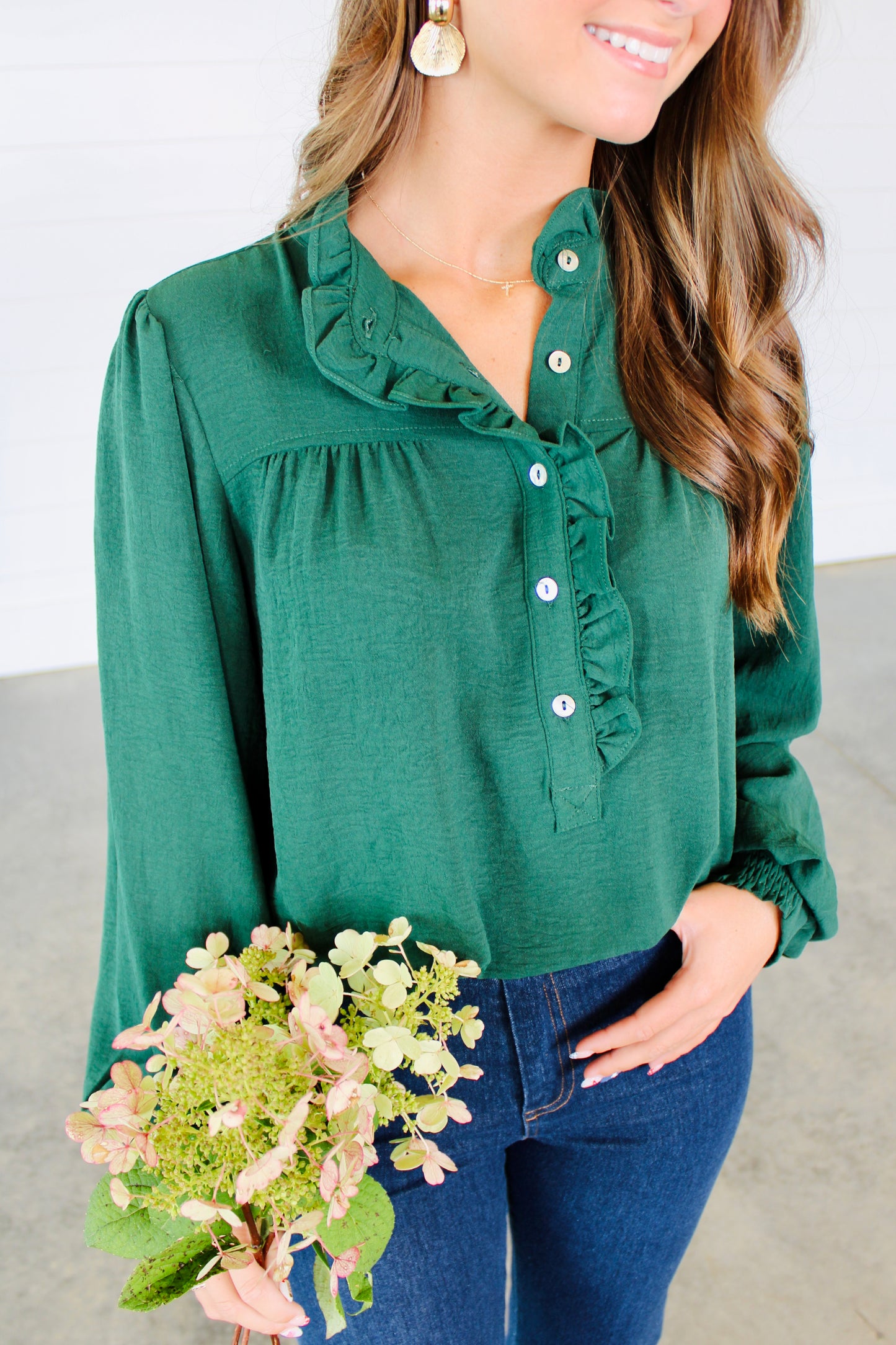 Eternal Style Hunter Green Top