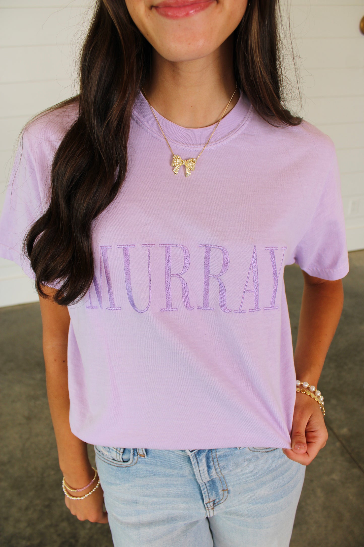 Hometown Spirit Orchid Tee