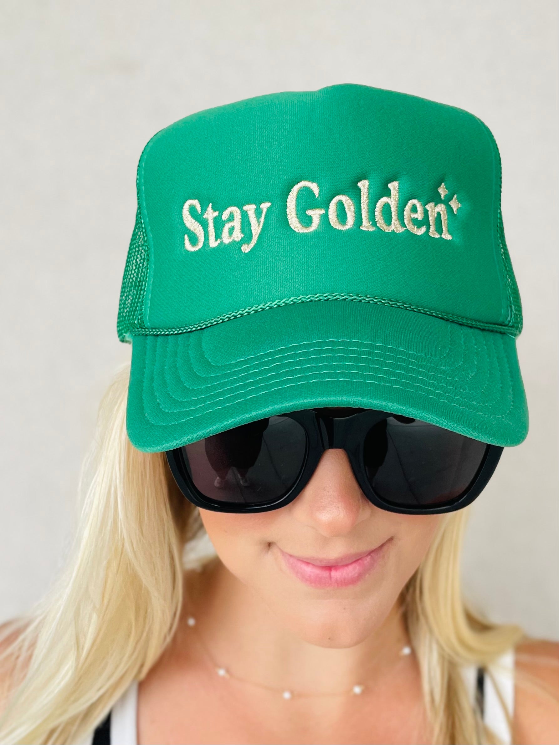 Golden Trucker Hat