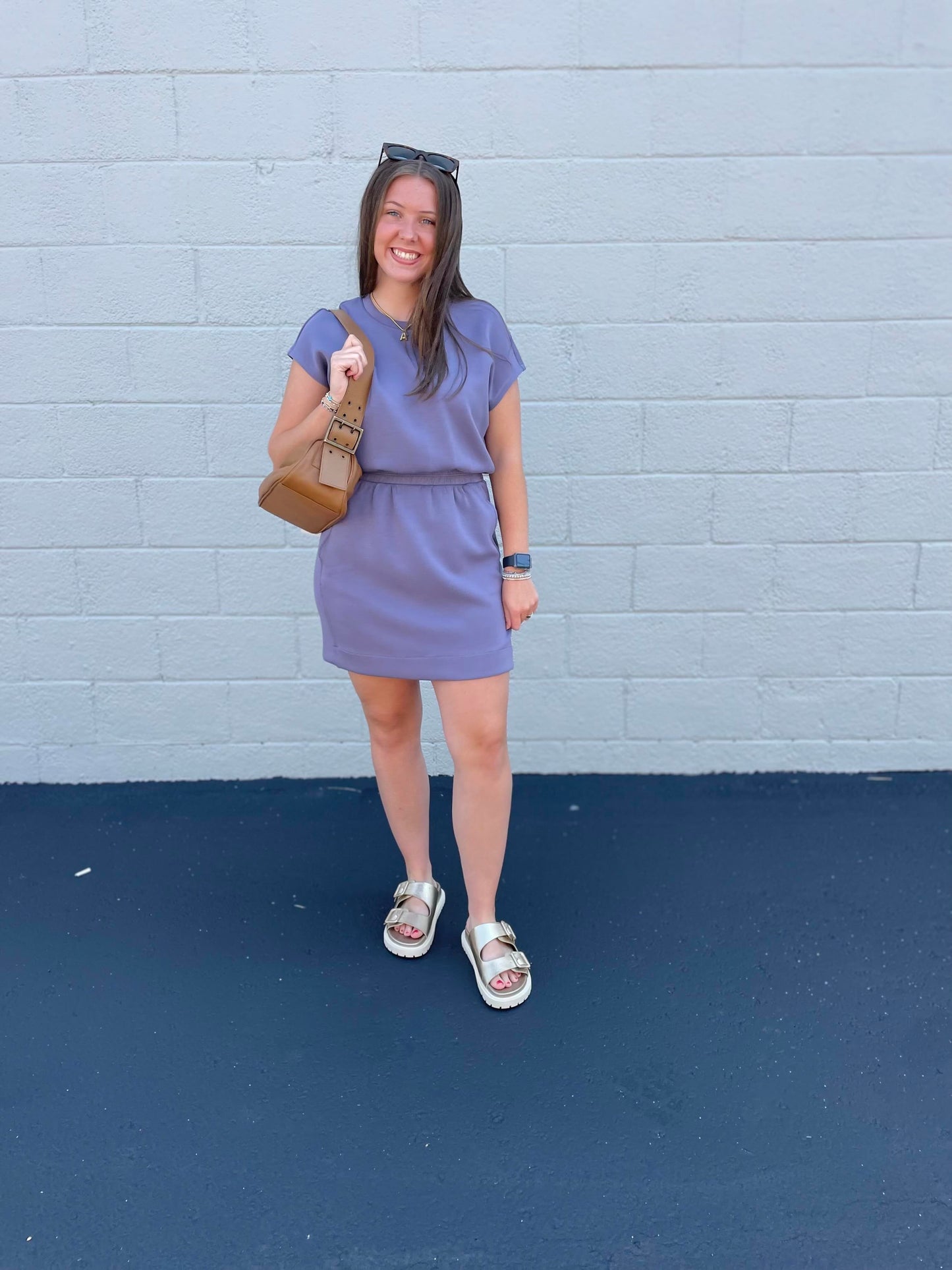 AirEssentials Crew Sweatshirt Orchid Ash Dress