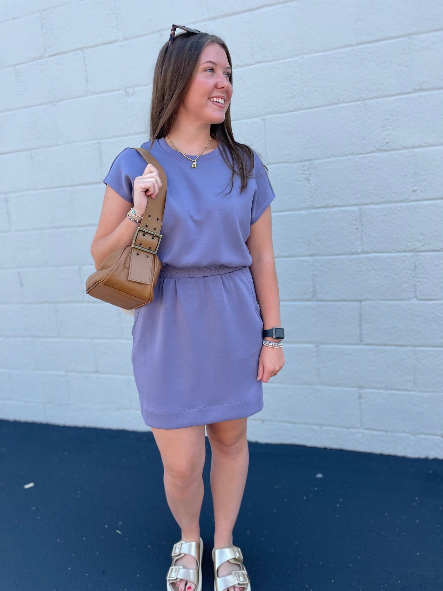 AirEssentials Crew Sweatshirt Orchid Ash Dress