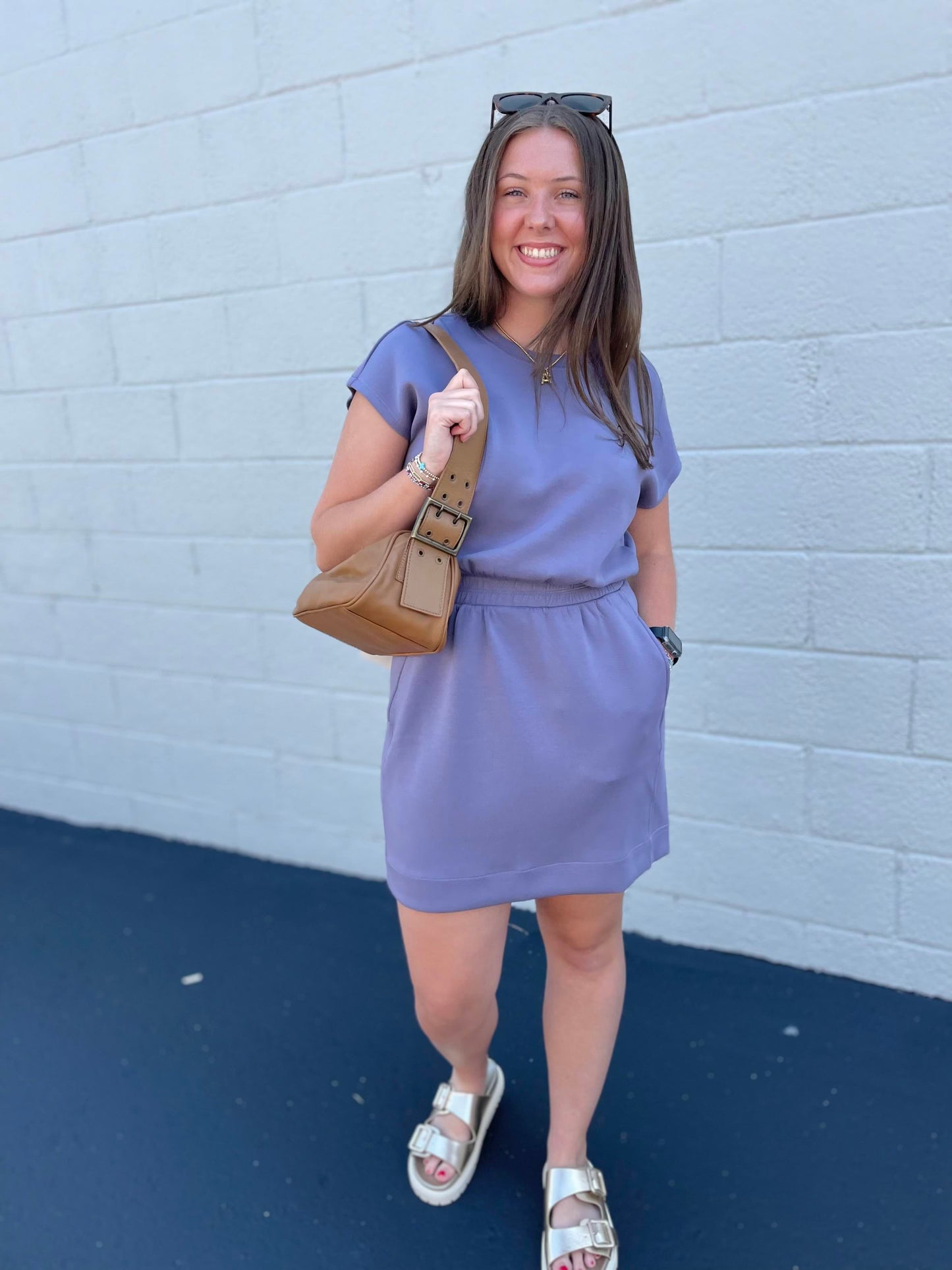 AirEssentials Crew Sweatshirt Orchid Ash Dress