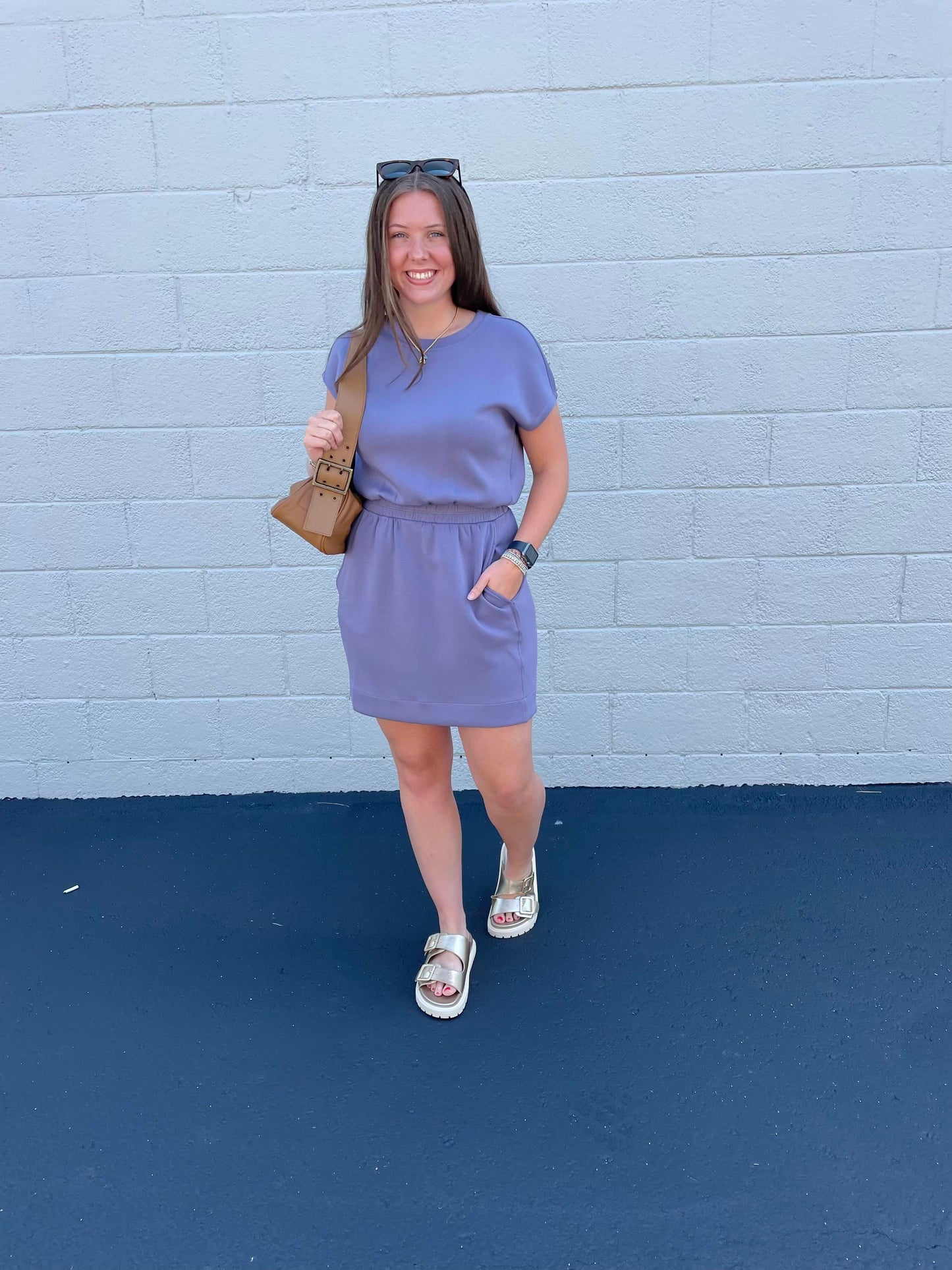 AirEssentials Crew Sweatshirt Orchid Ash Dress