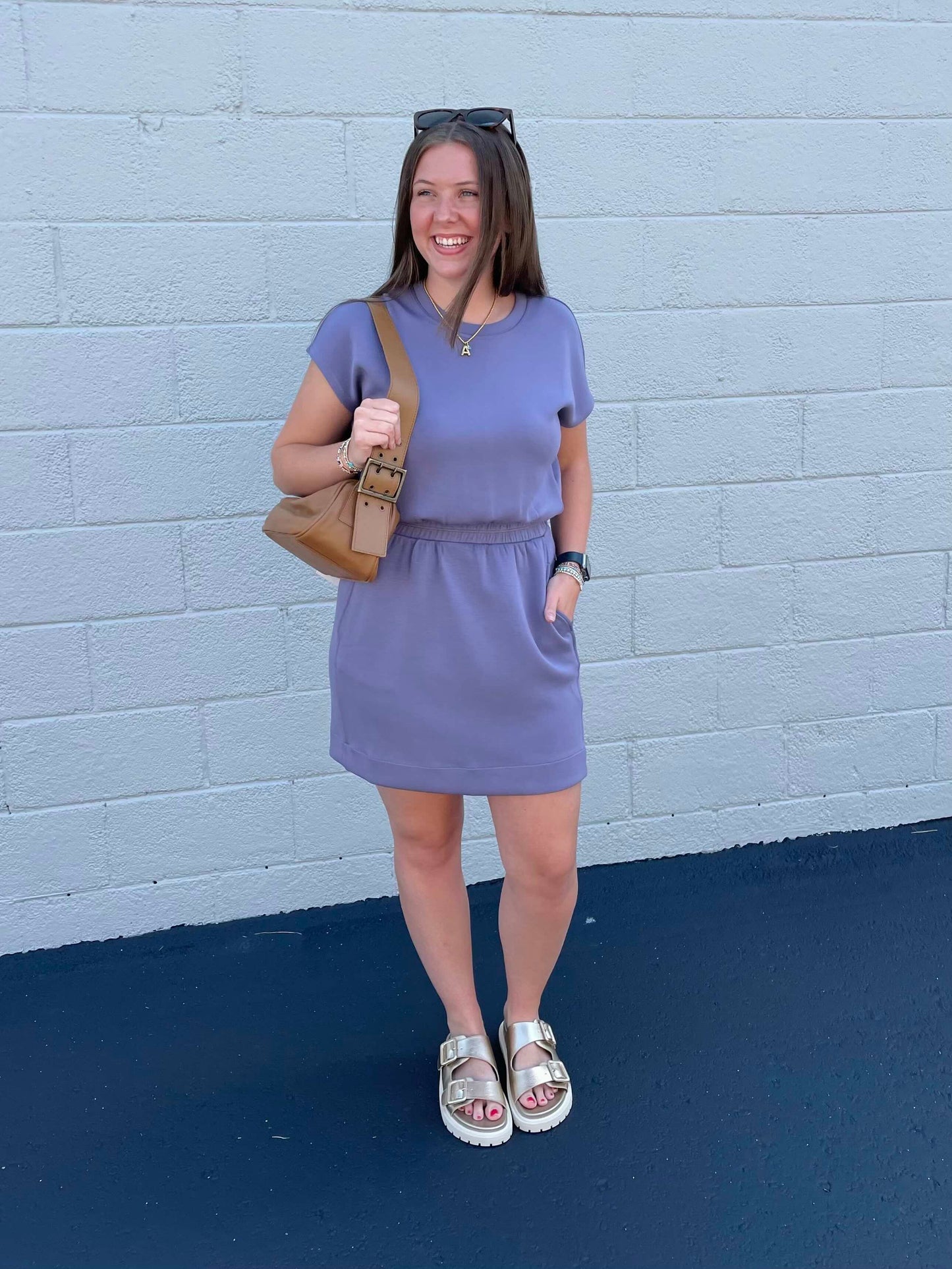 AirEssentials Crew Sweatshirt Orchid Ash Dress