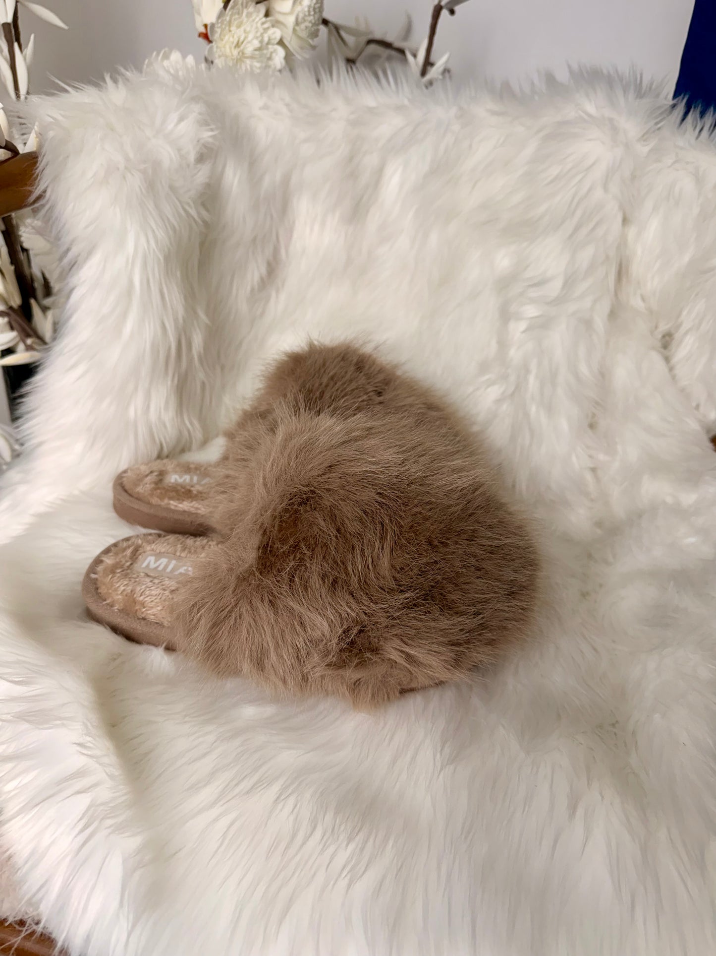 The Cupcake Tan Slipper