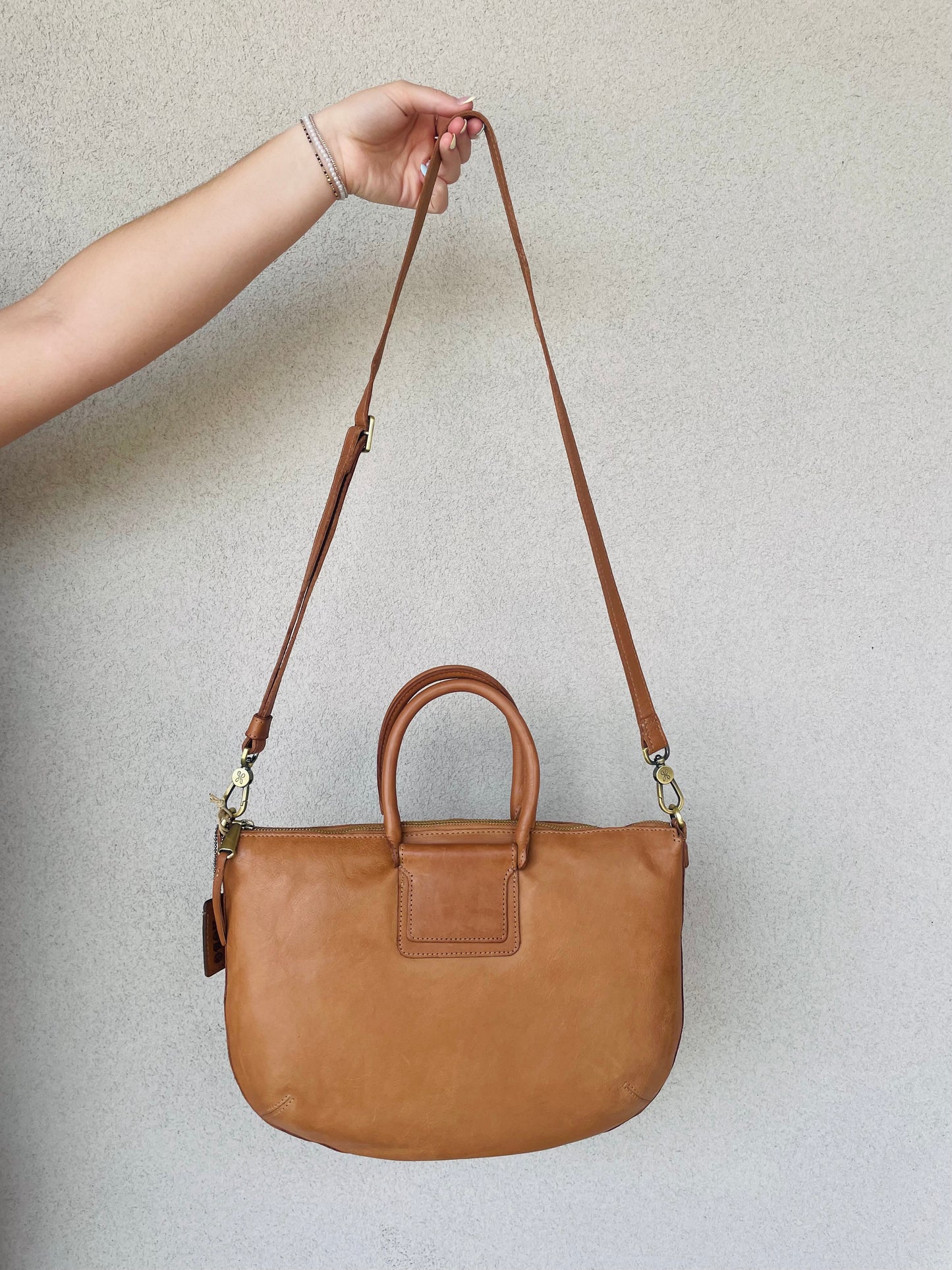 Sheila Large Harvest Wheat Satchel Handbag