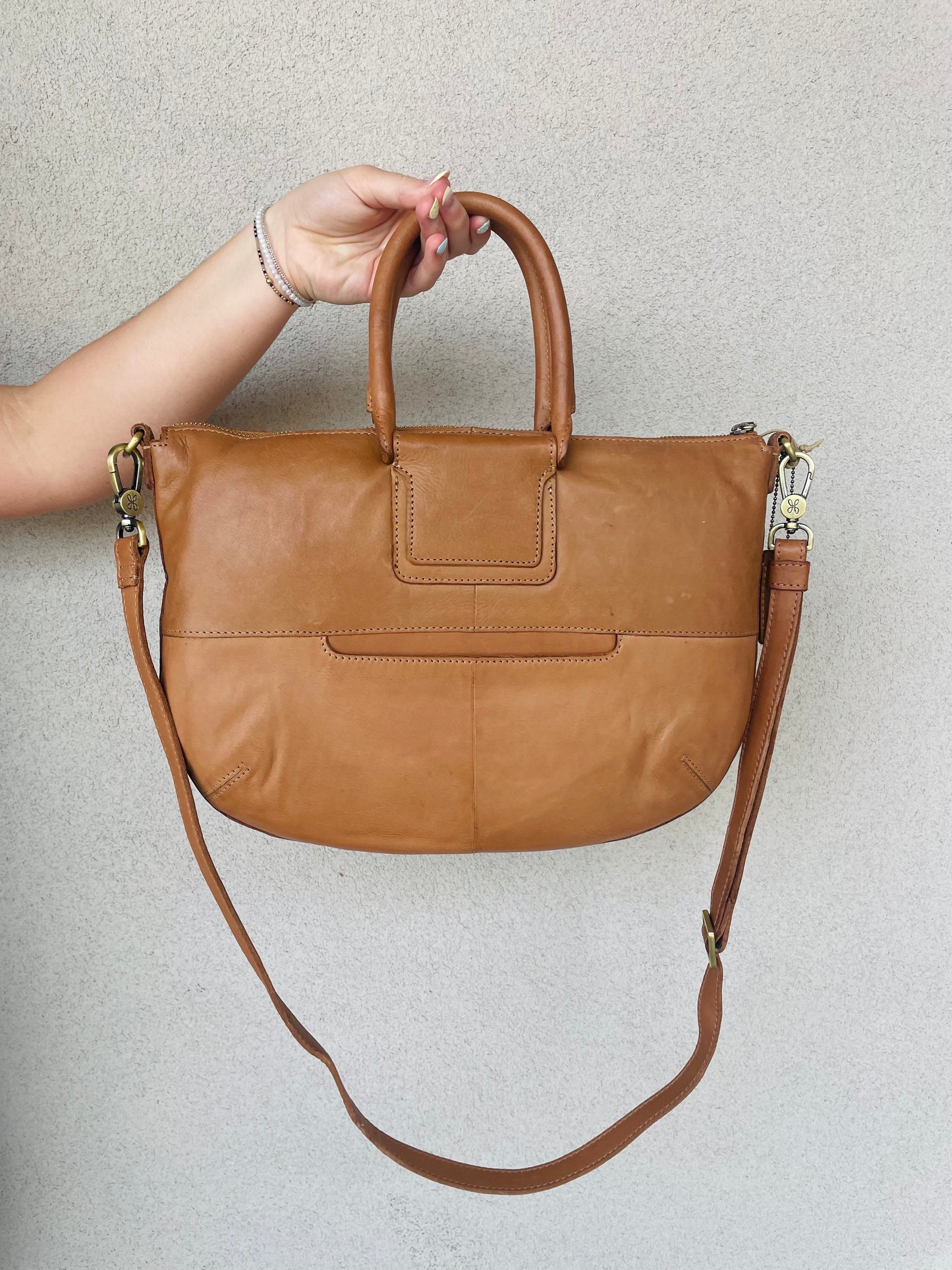 Sheila Large Harvest Wheat Satchel Handbag