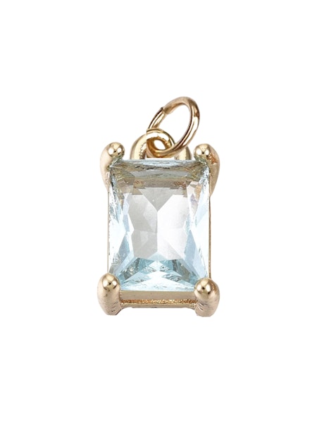 Aqua Gem Charm